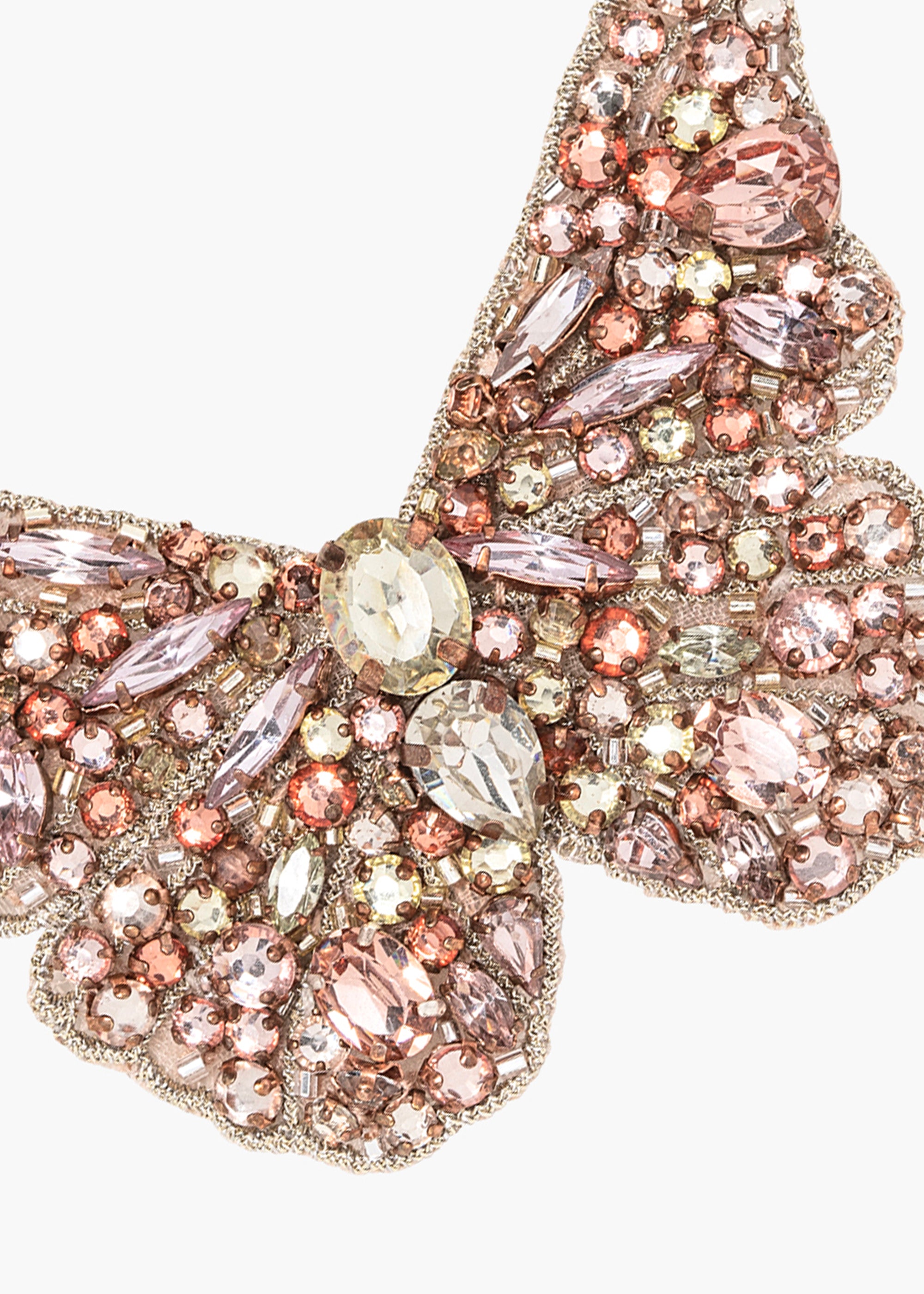 Elegant Blush Jubilee Barrette Hair Clip - Perfect for Weddings, Parties, and Everyday Hairstyles