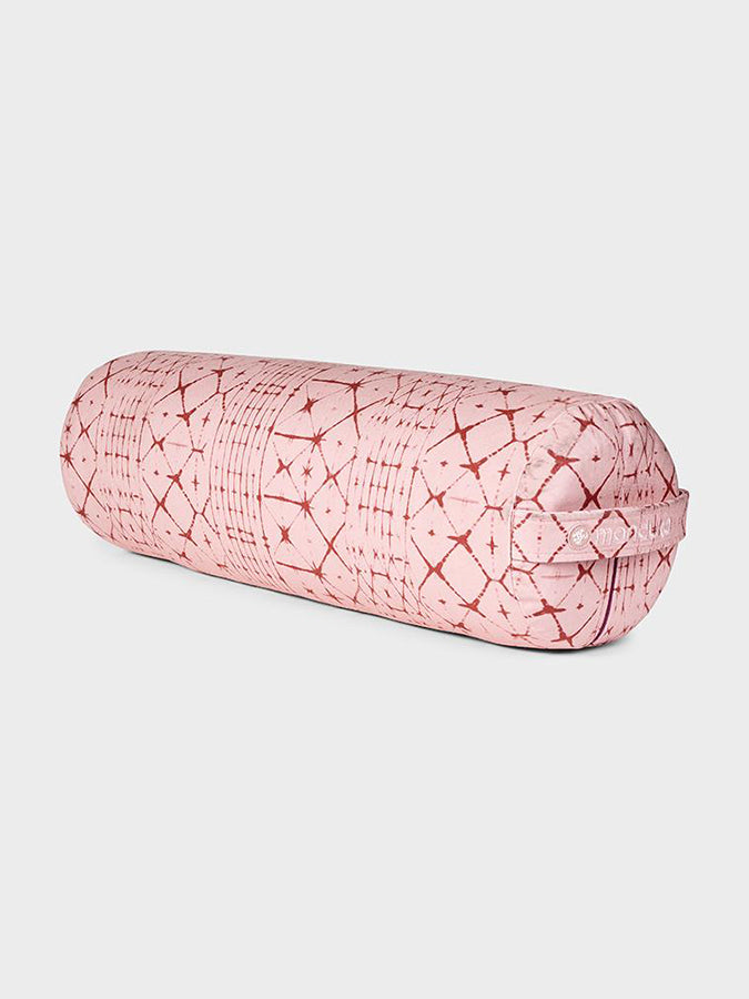 Manduka Enlight Technology Meditation Yoga Bolster Cushion - Premium Support for Yoga, Meditation & Relaxation - Perfect for Home, Studio & Travel Use