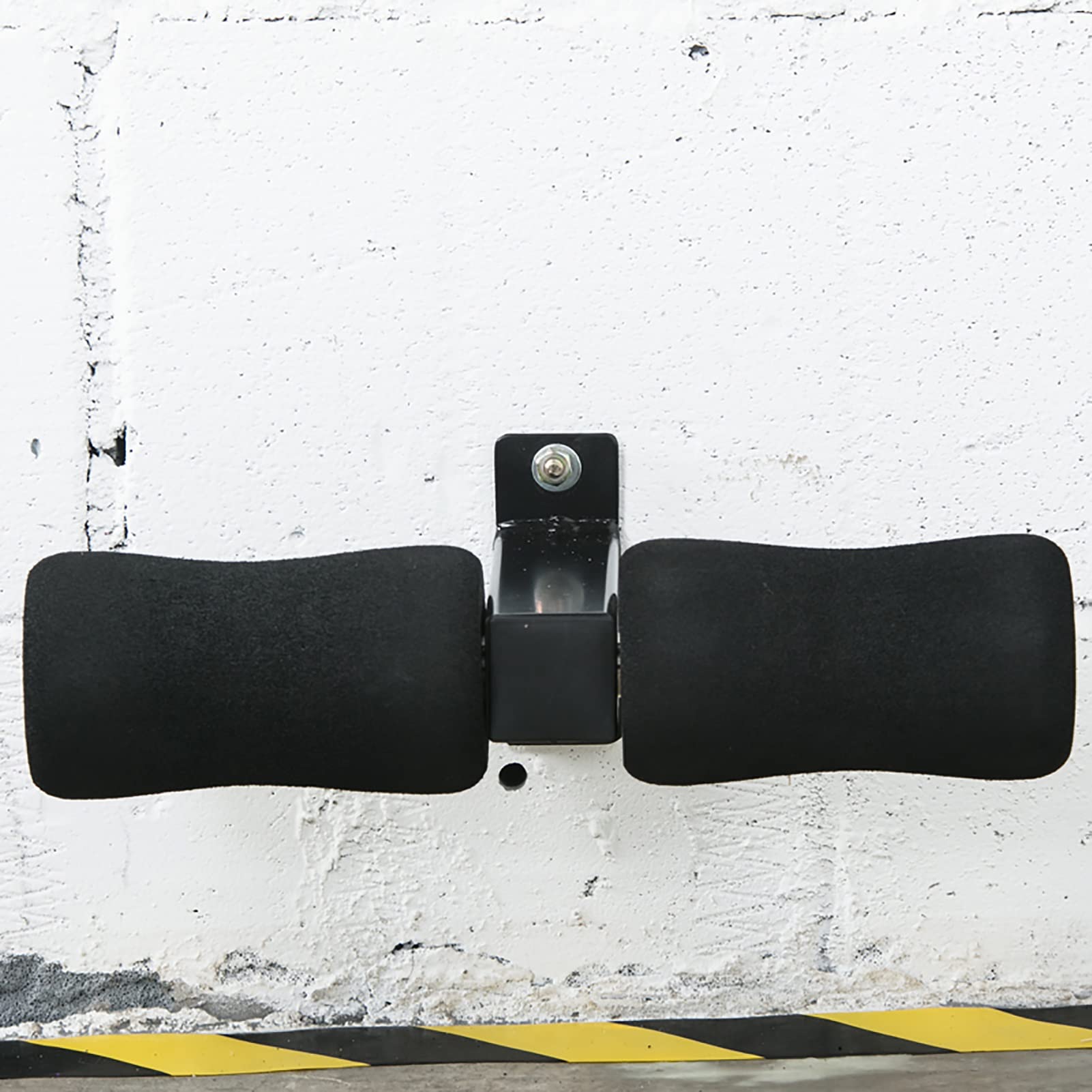 Wall Mounted Sit Up Bar - Abdominal Core Workout Equipment with Foot Holder for Home Gym | Perfect for Crunches, Sit-ups & Core Strengthening Exercises