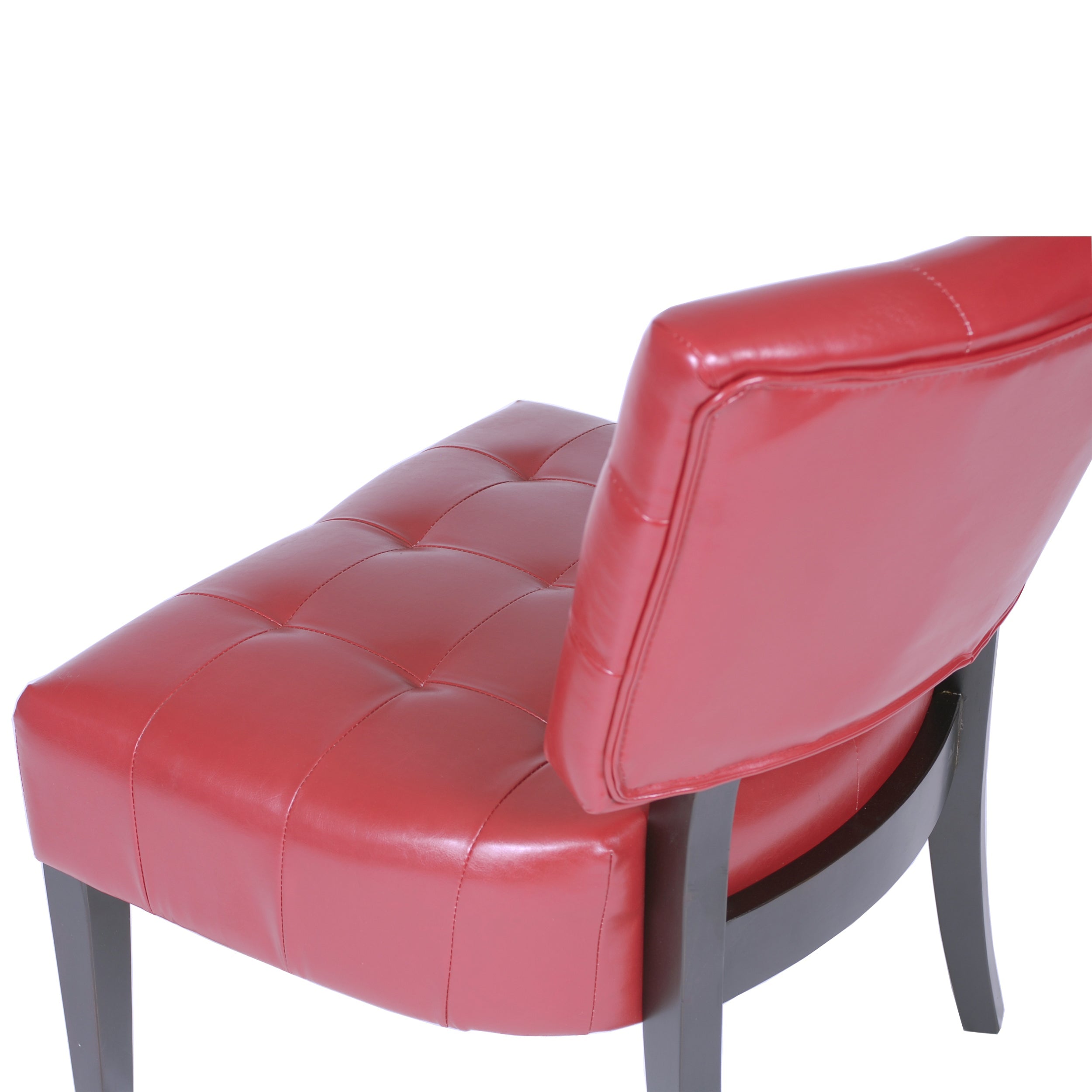 Roundhill Furniture Tufted Accent Chair with Oversized Seating - Modern Upholstered Living Room Chair for Home Office, Lounge & Reading Nook