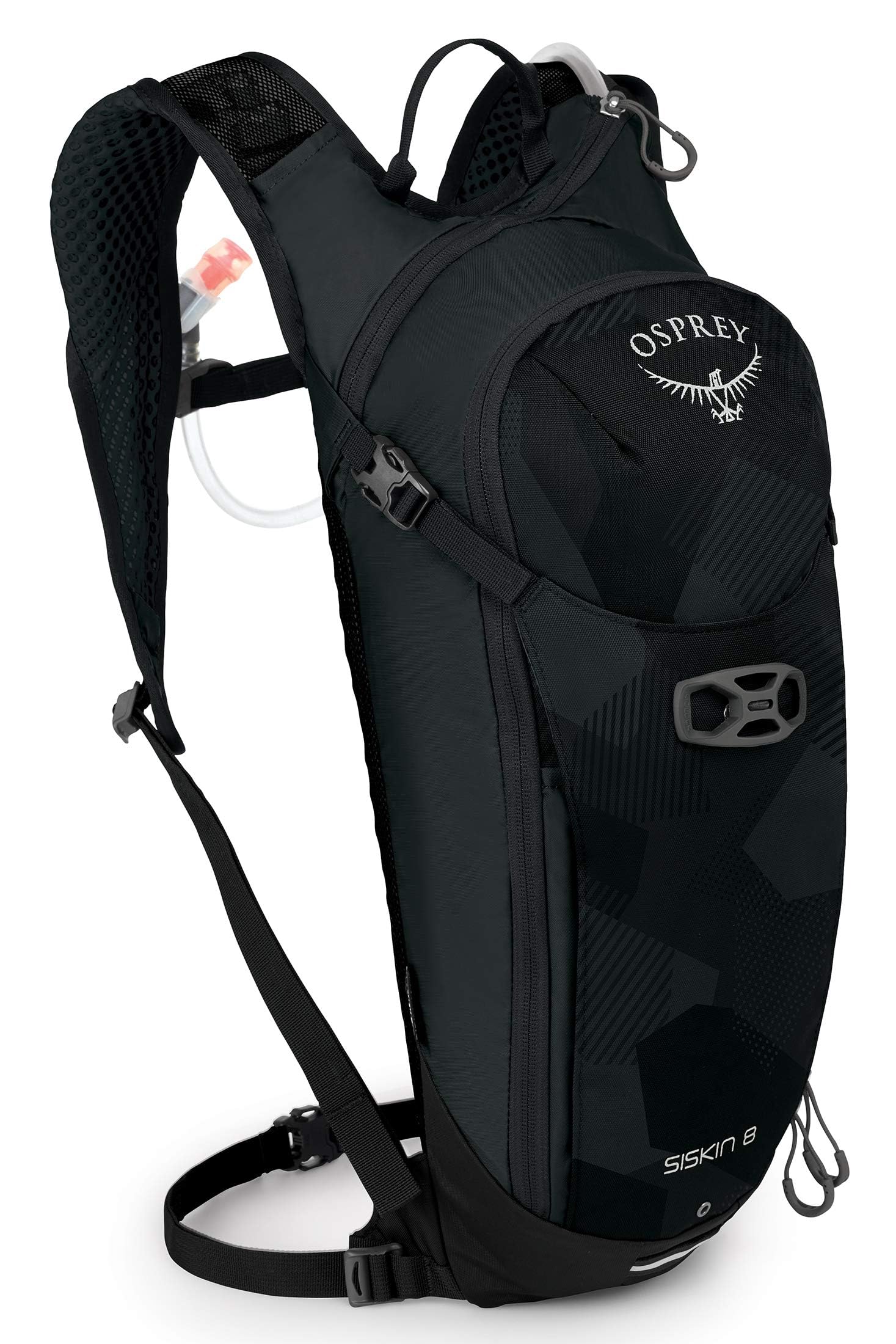 Osprey Siskin 8 Hydration Backpack for Men - Lightweight Cycling Hydration Pack with 2.5L Water Bladder - Perfect for Mountain Biking, Hiking & Outdoor Adventures