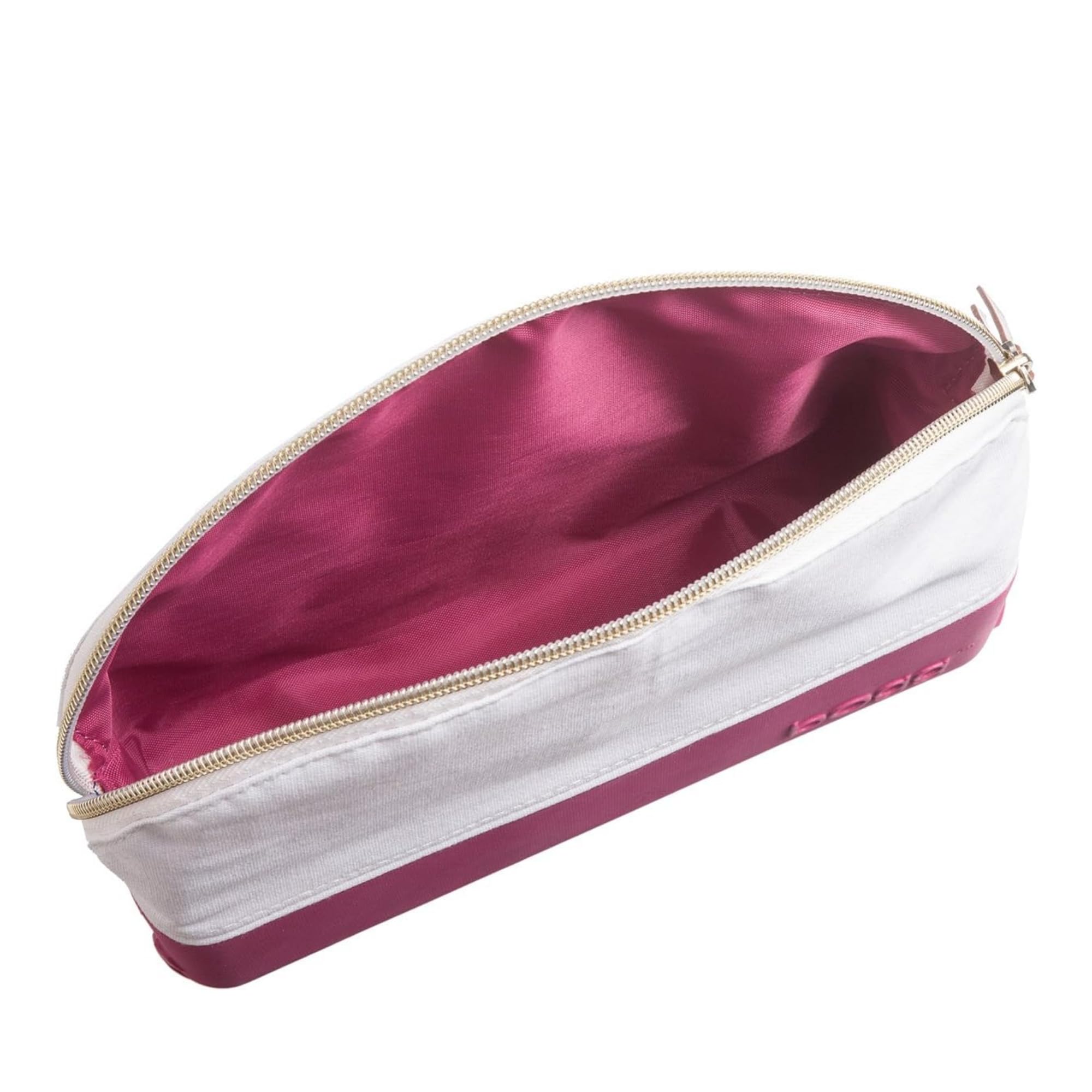 Beauty and the Bogg Makeup Cosmetic Bag 9x7x3 Inch - Pink Travel Organizer for Makeup Brushes, Lipsticks & Skincare | Perfect for Travel, Gym & Daily Use