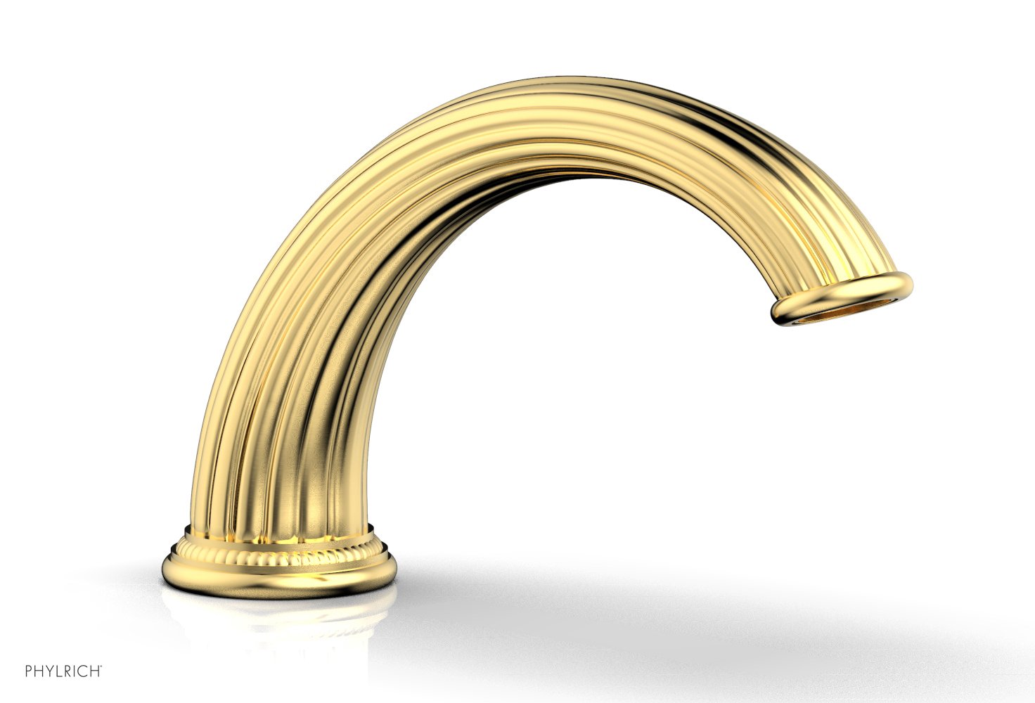 GEORGIAN & BARCELONA Deck Tub Spout K5141 - Premium Brass Bathroom Faucet for Modern & Classic Showers - Perfect for Home Renovation & Spa-Like Bathroom Upgrades
