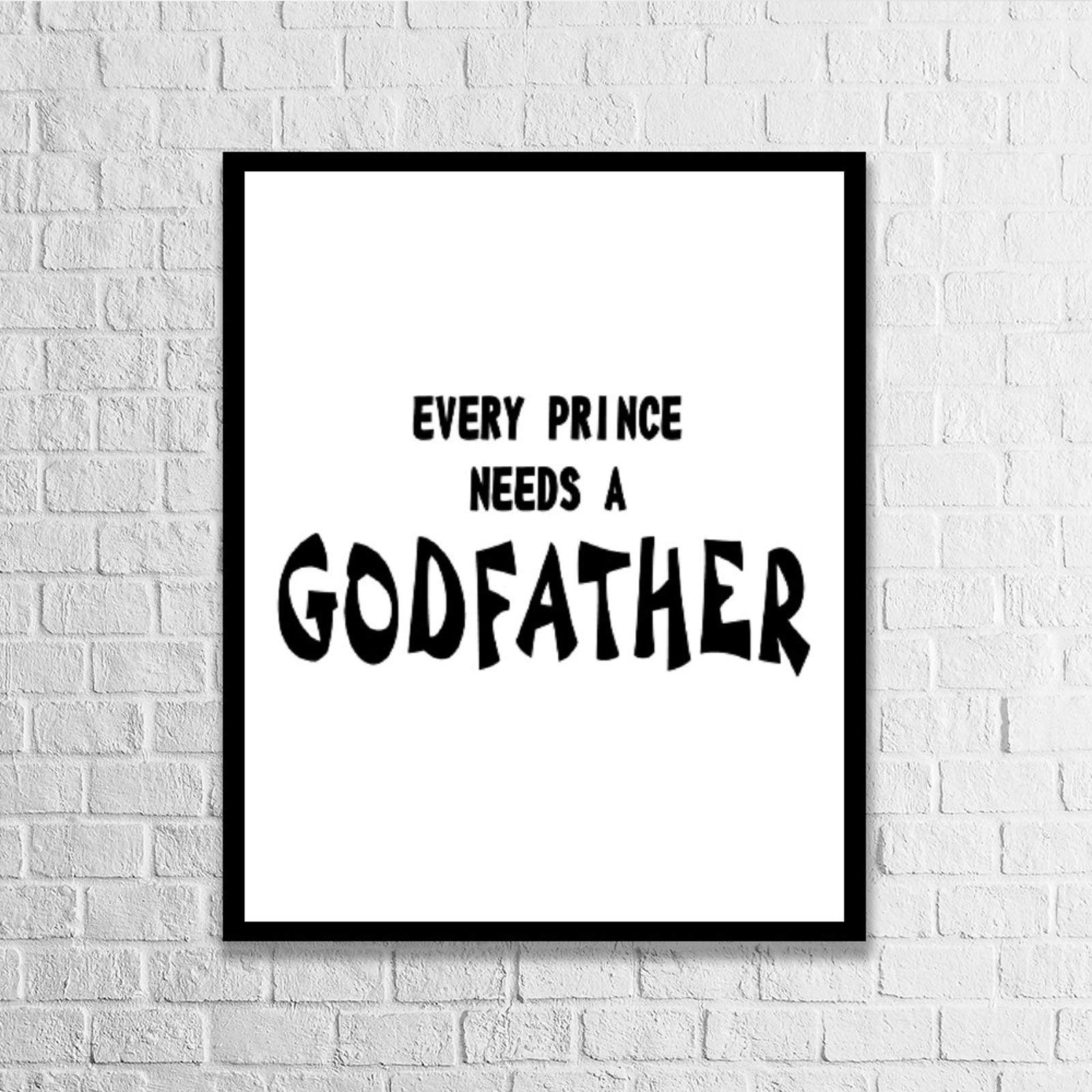 Wooden Plaque Wall Art - Every Prince Needs A Wood Framed Sign for Home Decor, Living Room, Bedroom & Office | Rustic Wooden Signs for Gifts & Farmhouse Decor