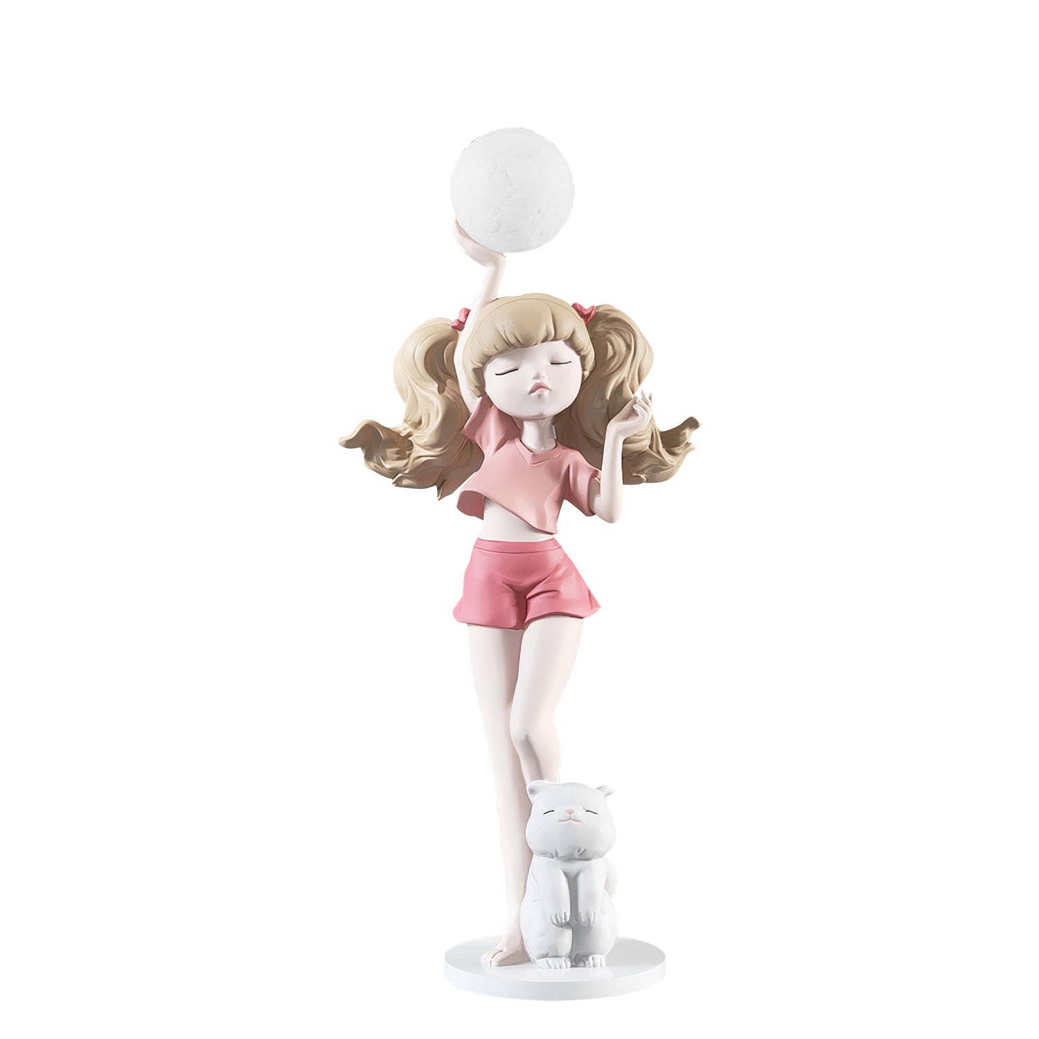 Elegant Ballet Girl Floor Lamp - Adjustable LED Dancer Light for Bedroom, Living Room & Nursery - Perfect for Kids Room Decor & Dance Studio Lighting