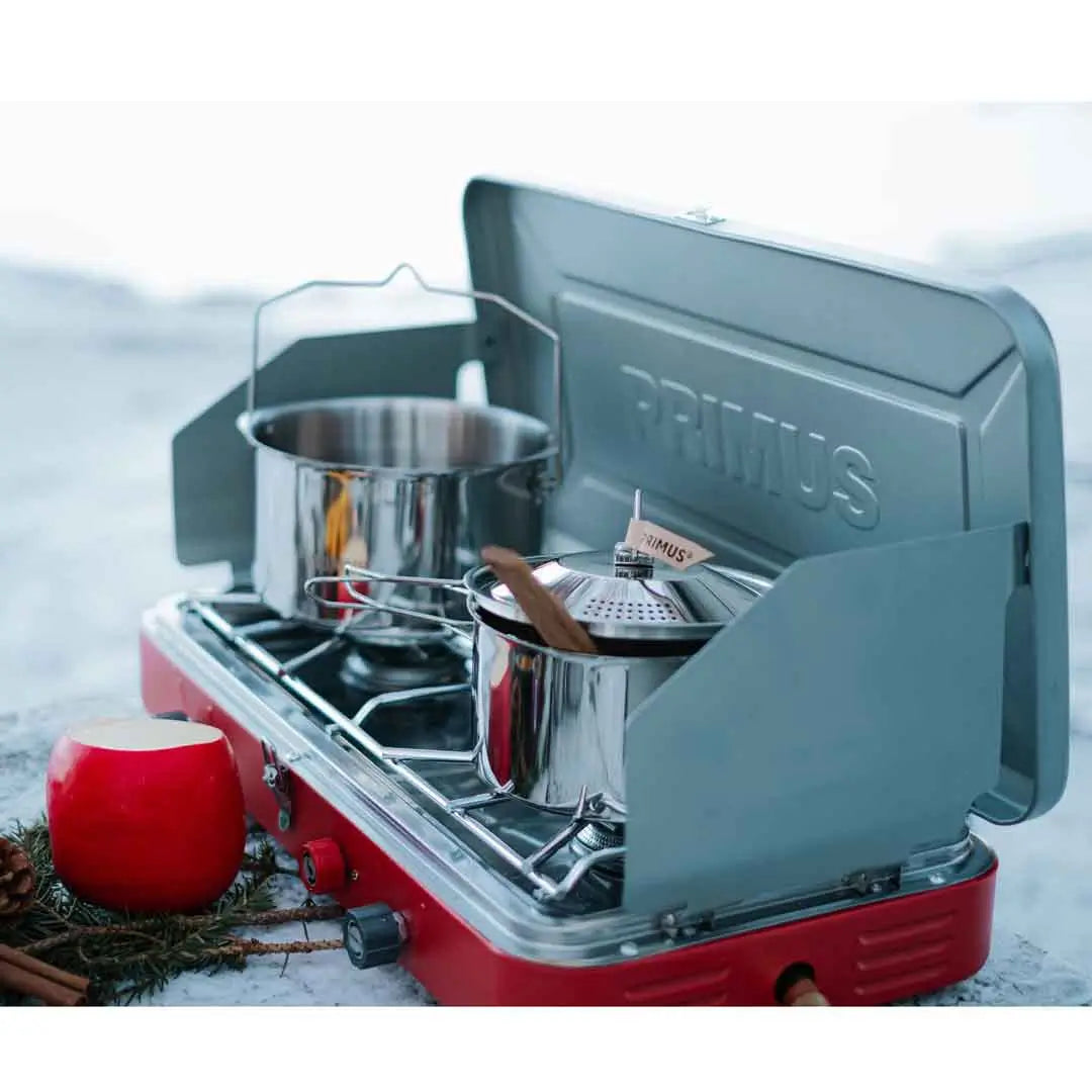 Primus Atle Gas Camping Stove - Lightweight Portable Backpacking Stove for Hiking, Camping & Outdoor Adventures | Perfect for Backpackers & Survival Gear