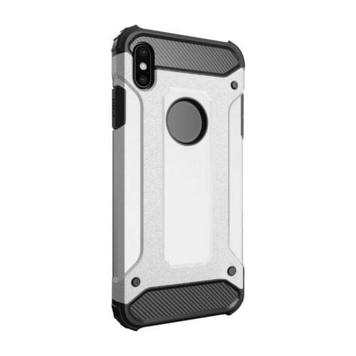 SuperGuardZ Heavy Duty Slim Shockproof Protective Case for iPhone Xs/iPhone X - Armor Cover [Silver] | Perfect for Outdoor Activities, Travel & Everyday Protection