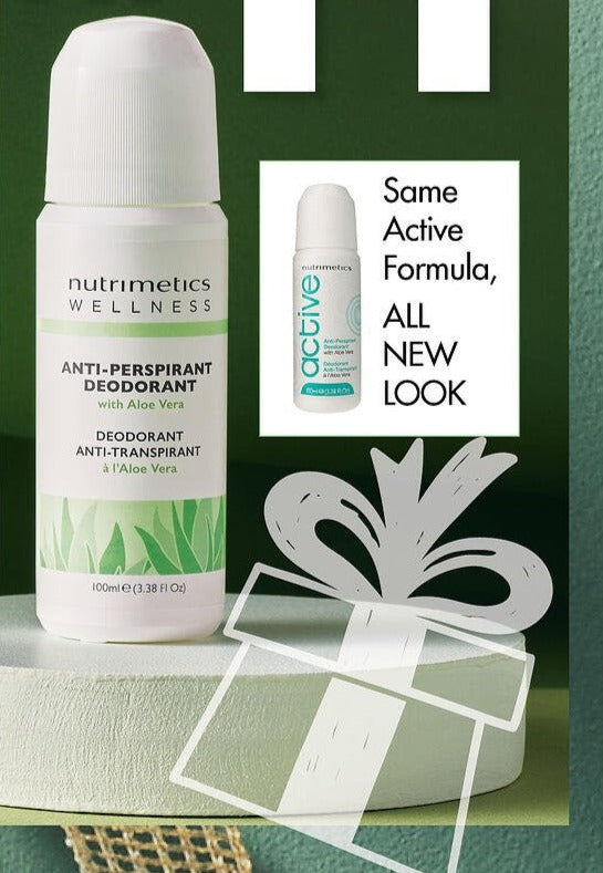 Active Wellness Roll-On Anti-Perspirant Deodorant for Women & Men - Long-Lasting Odor Protection & Sweat Control - Perfect for Gym, Work & Daily Use