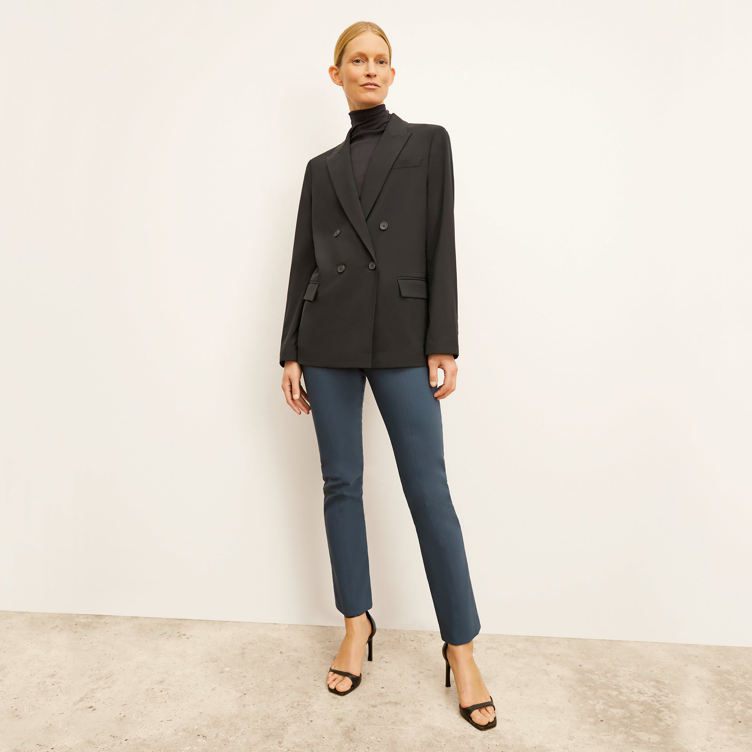 Foster Cigarette Pants for Women - High Waisted Stretch Denim Jeans with PowerStretch Technology | Perfect for Lakeside Outings, Casual Wear & Everyday Comfort
