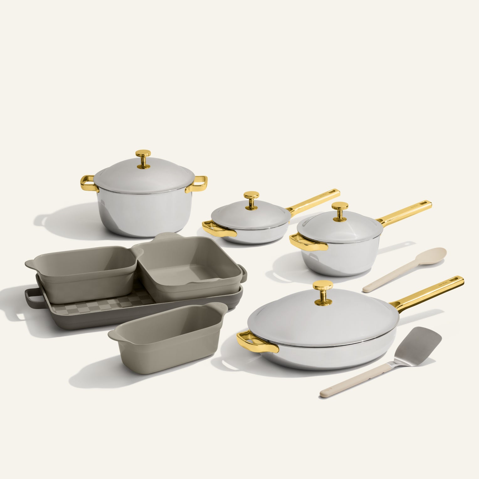 VIP Titanium Pro Complete 15-Piece Nonstick Cookware & Bakeware Set - Pots, Pans, Baking Sheets for Healthy Cooking, Frying, Roasting - Perfect for Home Chefs & Professional Kitchens