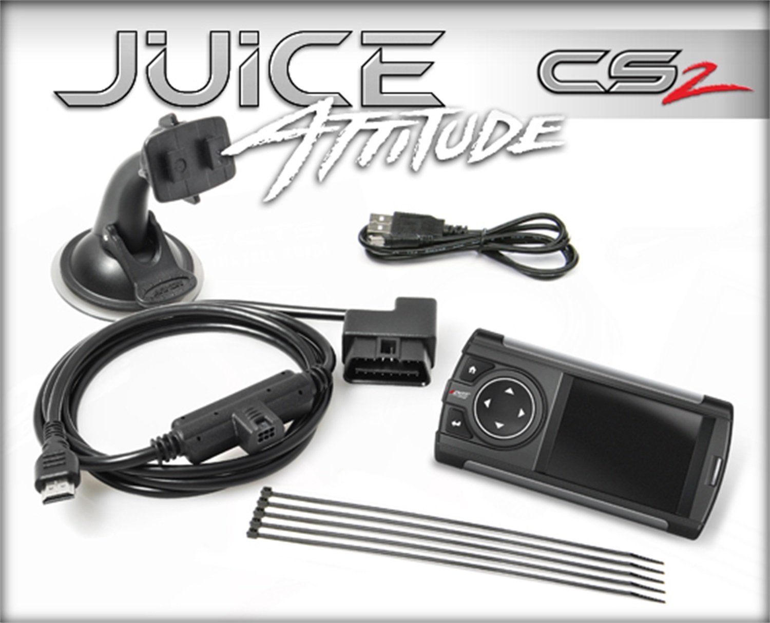 Edge Products 21402 Juice with Attitude Performance Tuner & Engine Computer - Boost Power & Fuel Efficiency for Trucks, SUVs & Diesel Vehicles (Off-Road & Towing Use)