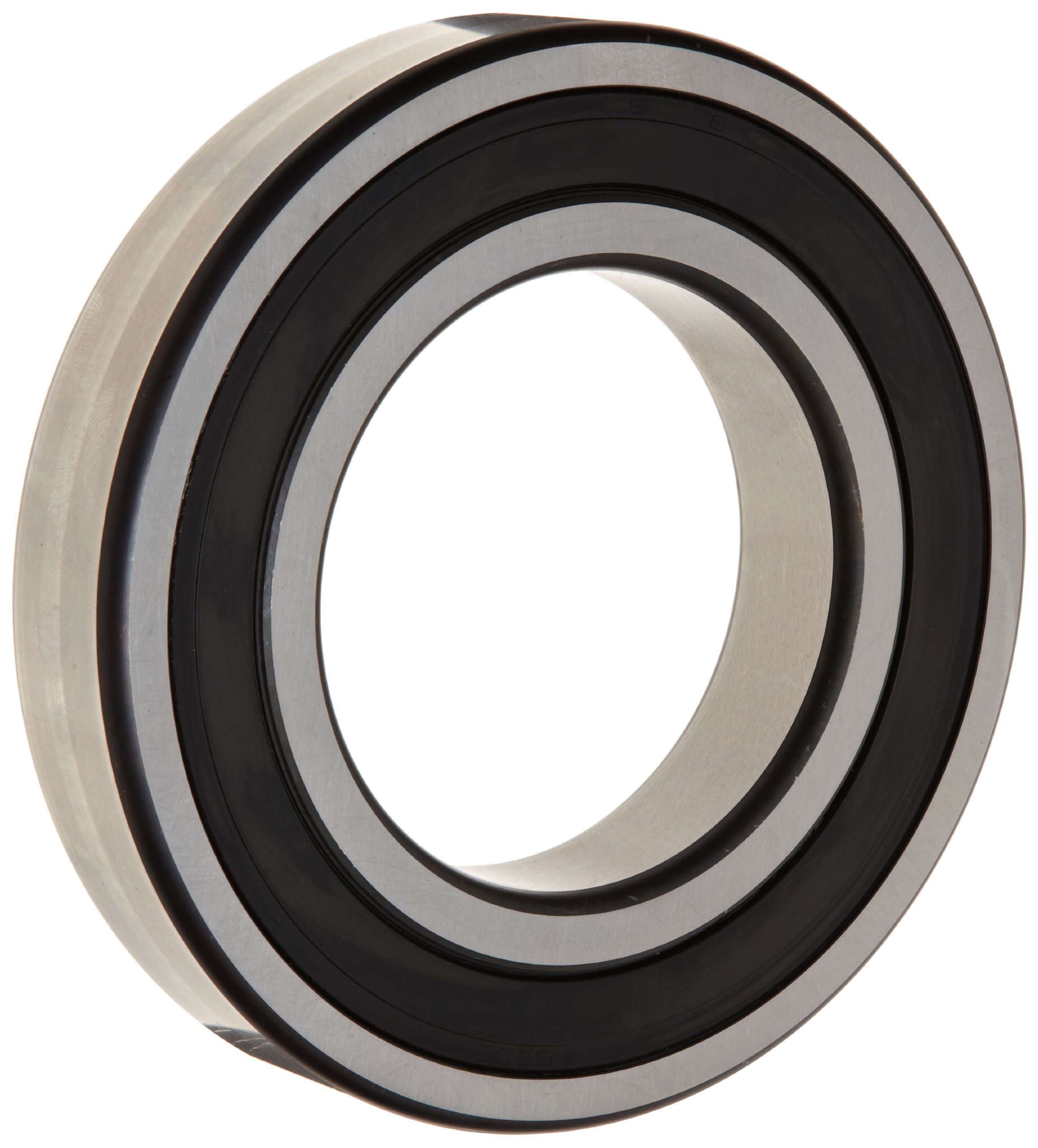 6220-2RSR Single Row Radial Ball Bearing - ABEC 1 Precision, Double Sealed, Steel Cage, C3 Clearance - 100mm ID x 180mm OD x 34mm Width - Metric Size for Industrial Machinery, Conveyors, and Heavy-Duty Equipment