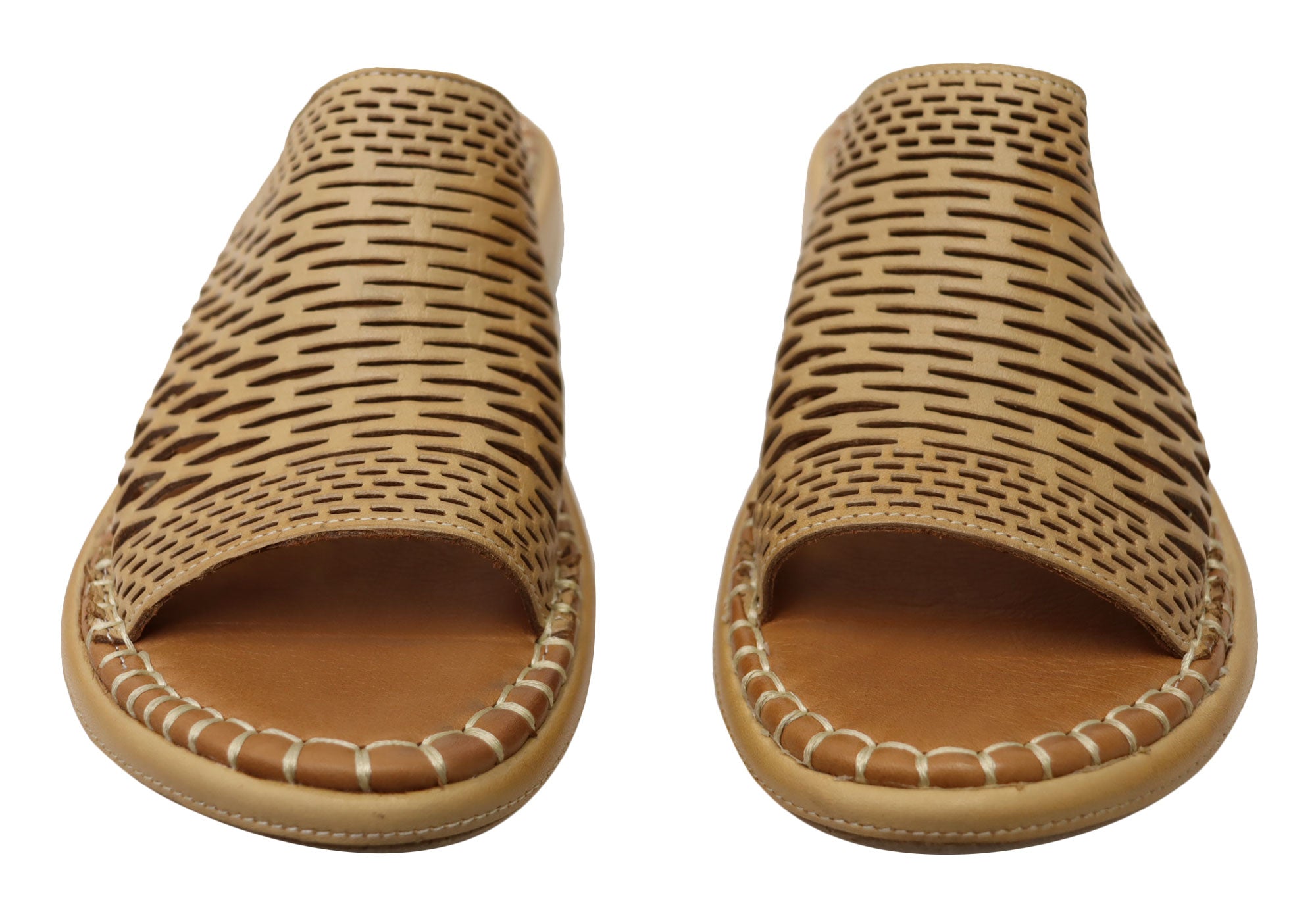 Orizonte Lyric Women's Comfortable Leather Slides Sandals - European Style Casual Summer Shoes for Beach, Pool & Home Wear