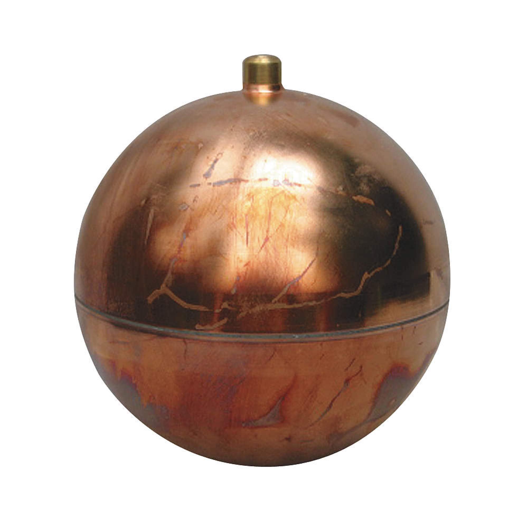 10 Inch Copper Float Ball - Decorative Floating Sphere for Ponds, Fountains & Aquariums | Rust-Resistant Metal Garden Ornament for Outdoor & Indoor Decor