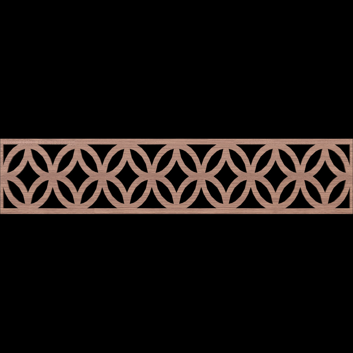 Crosby Fretwork Moulding - Decorative Wood Trim for Home & Furniture DIY Projects - Perfect for Cabinets, Doors, and Wall Accents