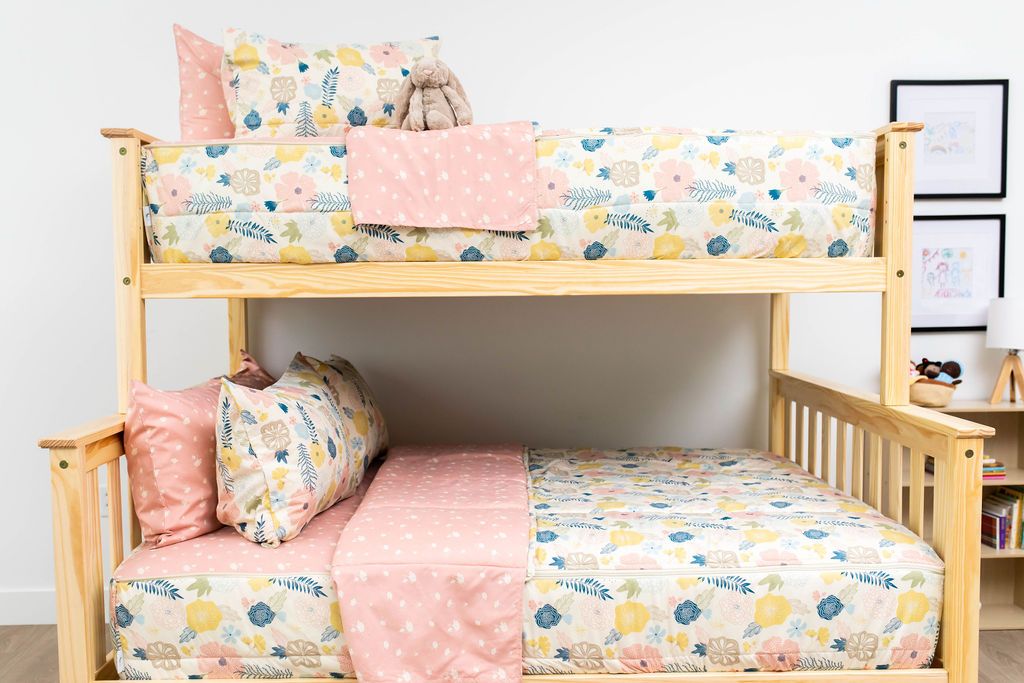 Blossom Zipper Bedding Set - Soft & Breathable Comforter Cover with Zipper Closure - Perfect for Bedroom, Guest Room, and Dorm Decor