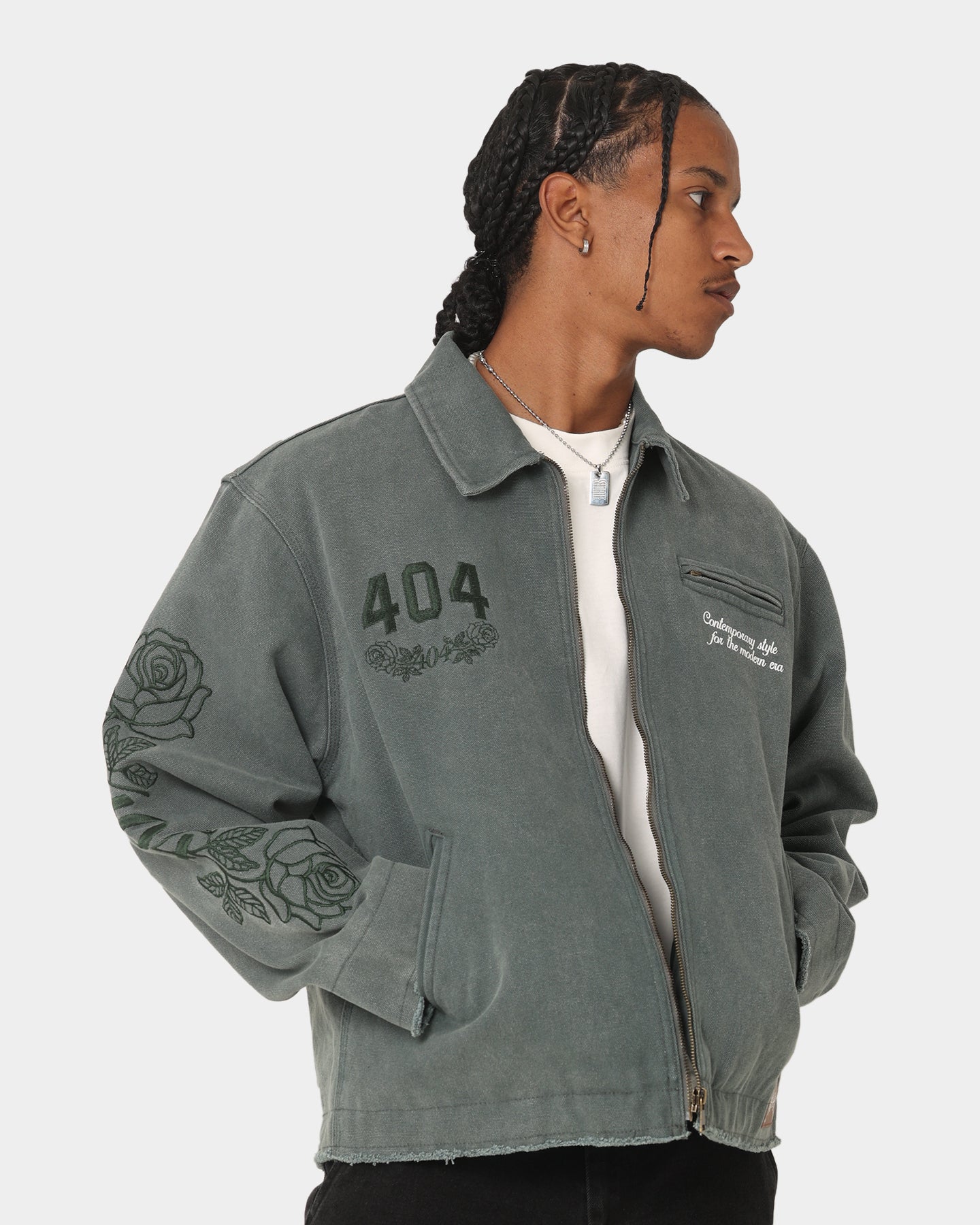 Florence Work Jacket for Men & Women - Durable Green Workwear with Multiple Pockets - Perfect for Construction, Outdoor Jobs & Casual Wear