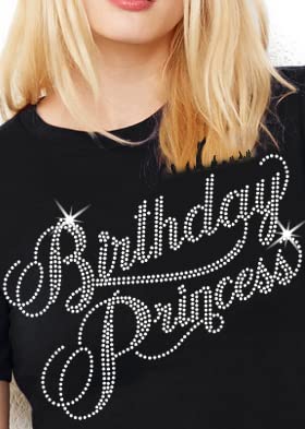 Flourish Birthday Princess (Black)