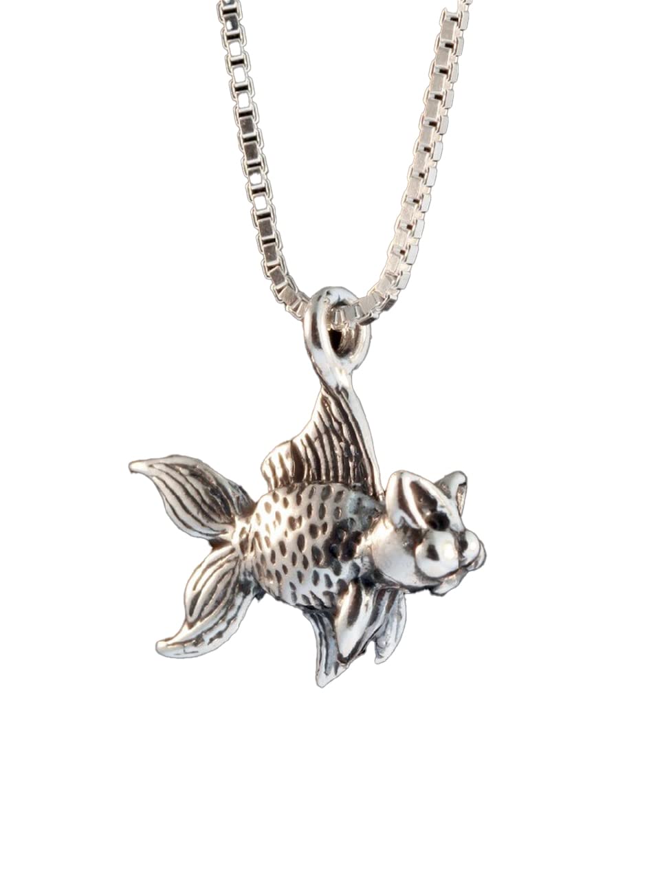 Silver Catfish Pendant Necklace - Ocean Fish Jewelry for Women - Perfect for Beach Parties, Casual Wear & Unique Gifts
