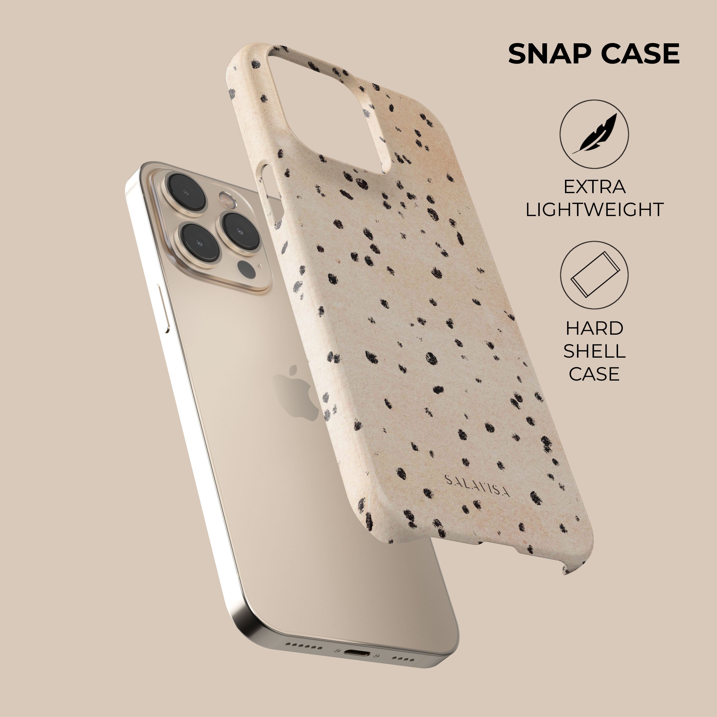 Cute Dots Silicone Phone Case for iPhone 15 14 13 12 Pro Max - Soft Protective Shockproof Cover with Grip - Perfect for Everyday Use, Work, and Travel