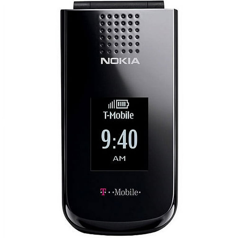 Nokia 2720 Flip Phone - CDMA Unlocked Retro Mobile Phone in Black | Perfect for Seniors & Emergency Use