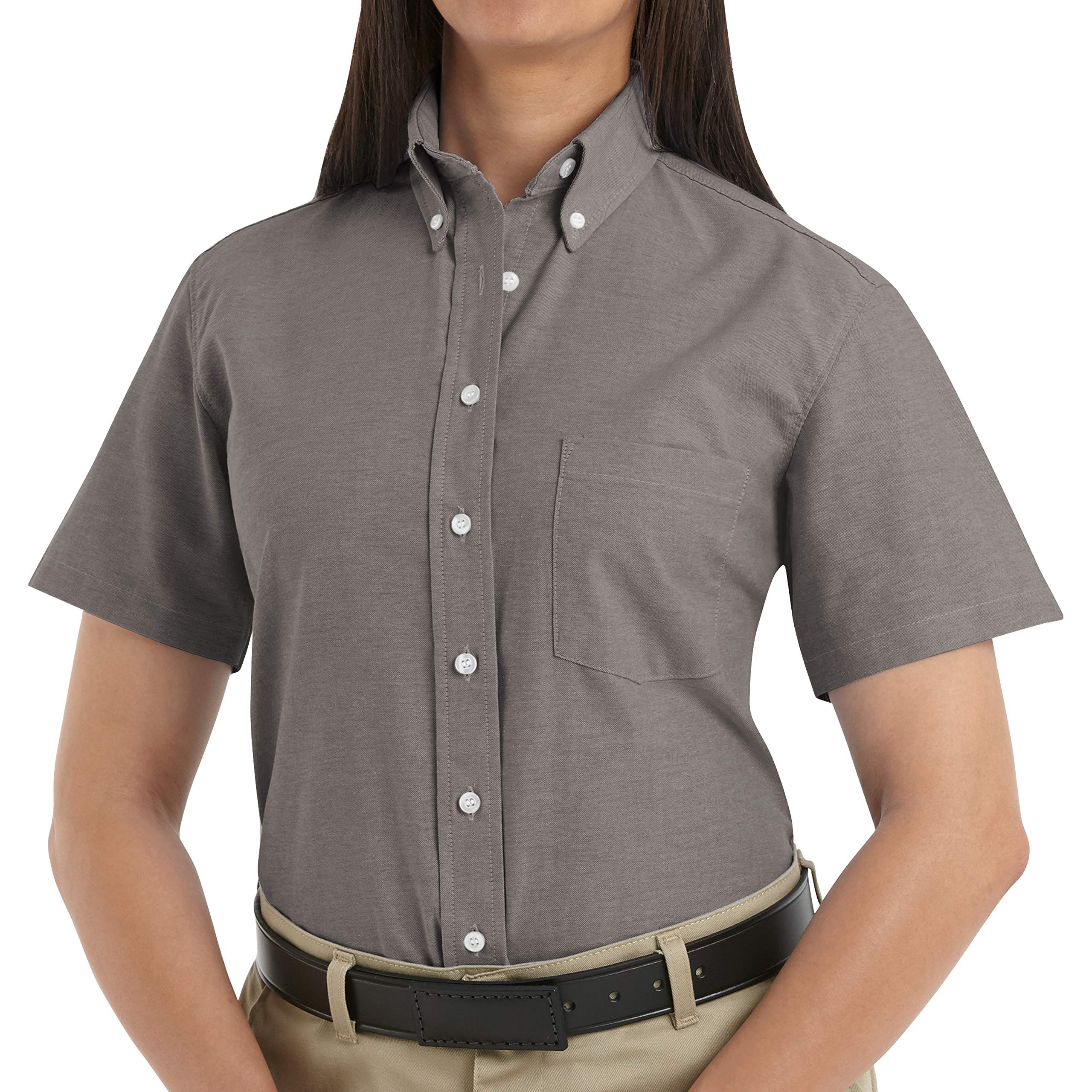 Red Kap Women's Executive Oxford Shirt - Professional Long Sleeve Button Down Shirt for Office & Business Attire | Perfect for Work, Interviews & Corporate Events