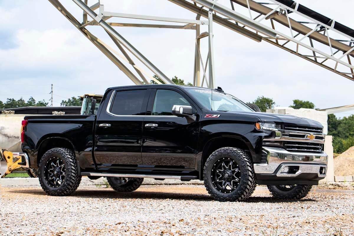 2 Inch Lift Leveling Kit for Chevy/GMC Sierra 1500 & Silverado 1500 (2019-2025) - Heavy Duty Suspension Upgrade - Perfect for Off-Roading, Towing & Improved Ground Clearance