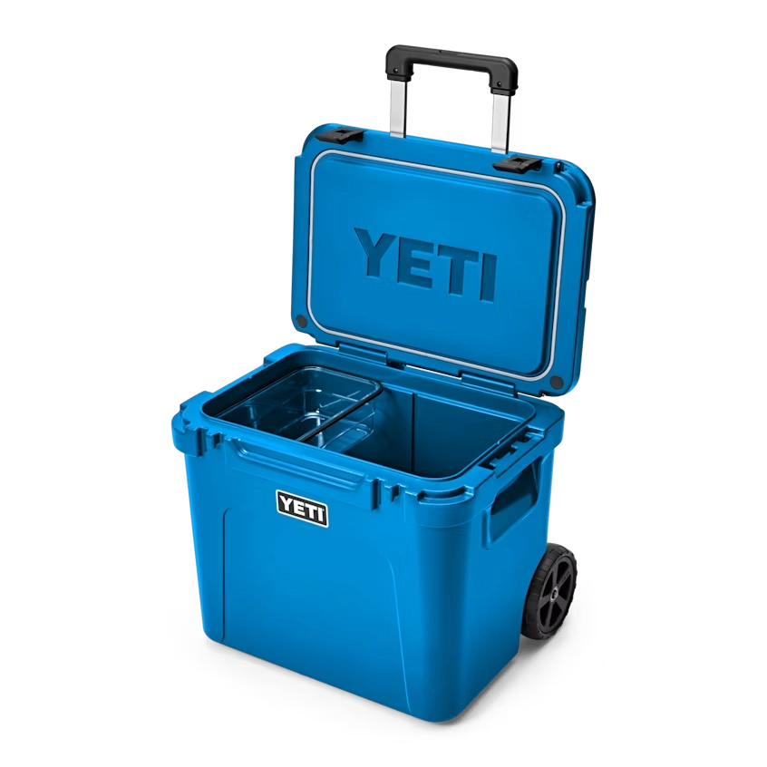 Roadie 60 Wheeled Cooler - Heavy-Duty Rolling Cooler for Camping, Tailgating & Outdoor Adventures | Insulated Cooler with Wheels for Easy Transport