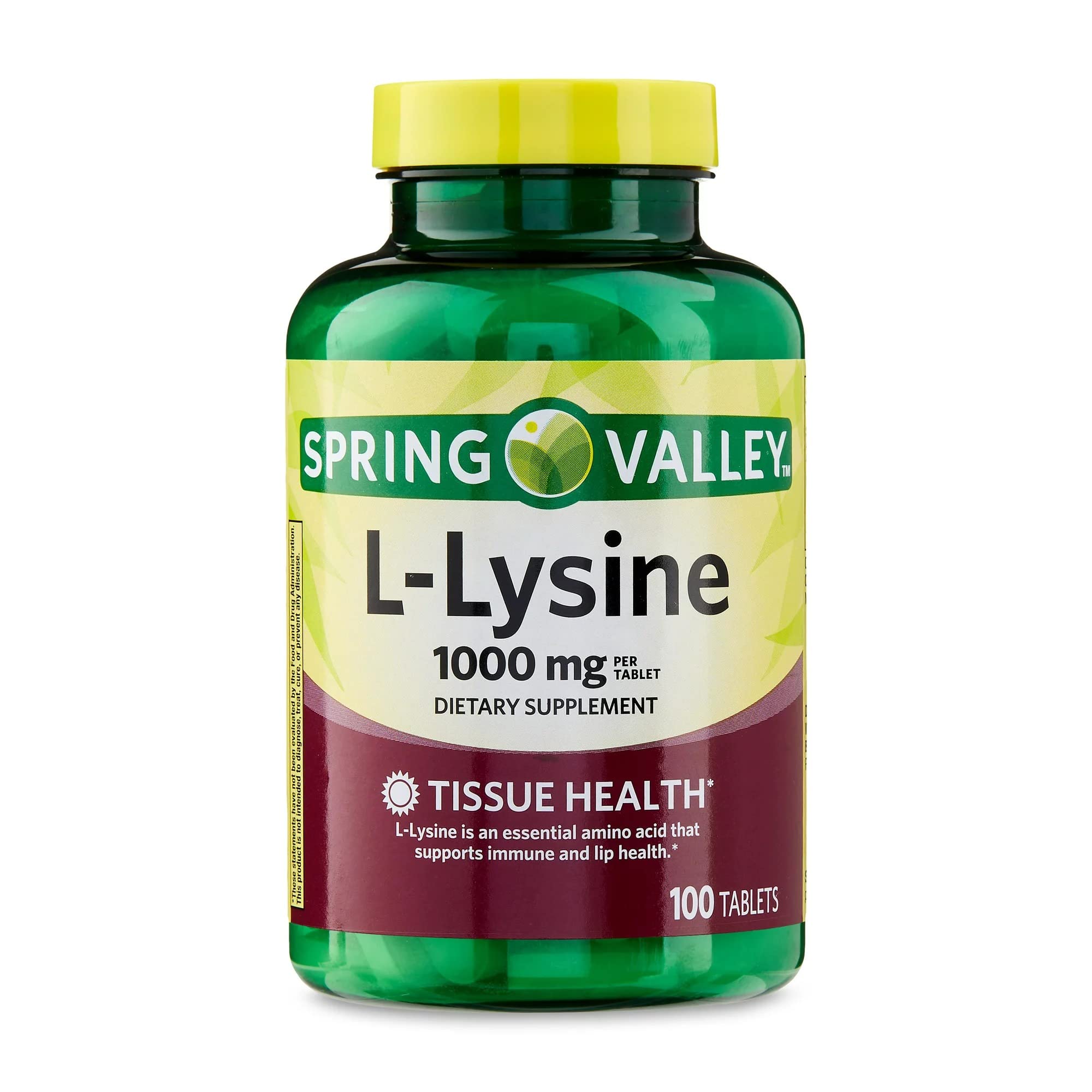 Convergence L-Lysine 1000mg Amino Acid Supplements - 100 Capsules | Supports Immune Health & Collagen Production | Ideal for Athletes, Vegans & Immune System Support