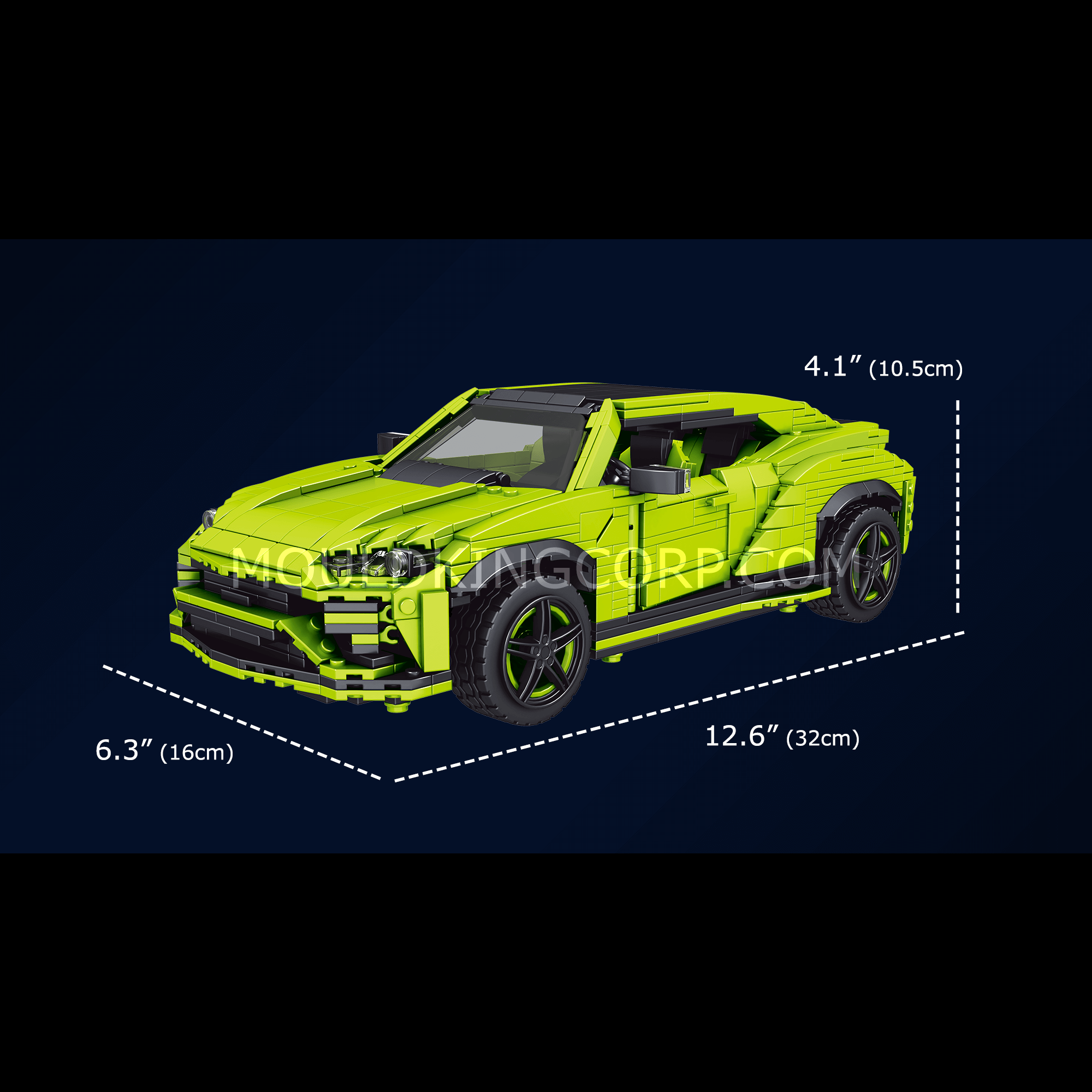 Mould King 10019 Italian Lamborghini Urus Model Car Building Kit | 1,538 PCS Blocks | Collectible DIY Toy for Adults & Teens | Home Decor & Gift Idea