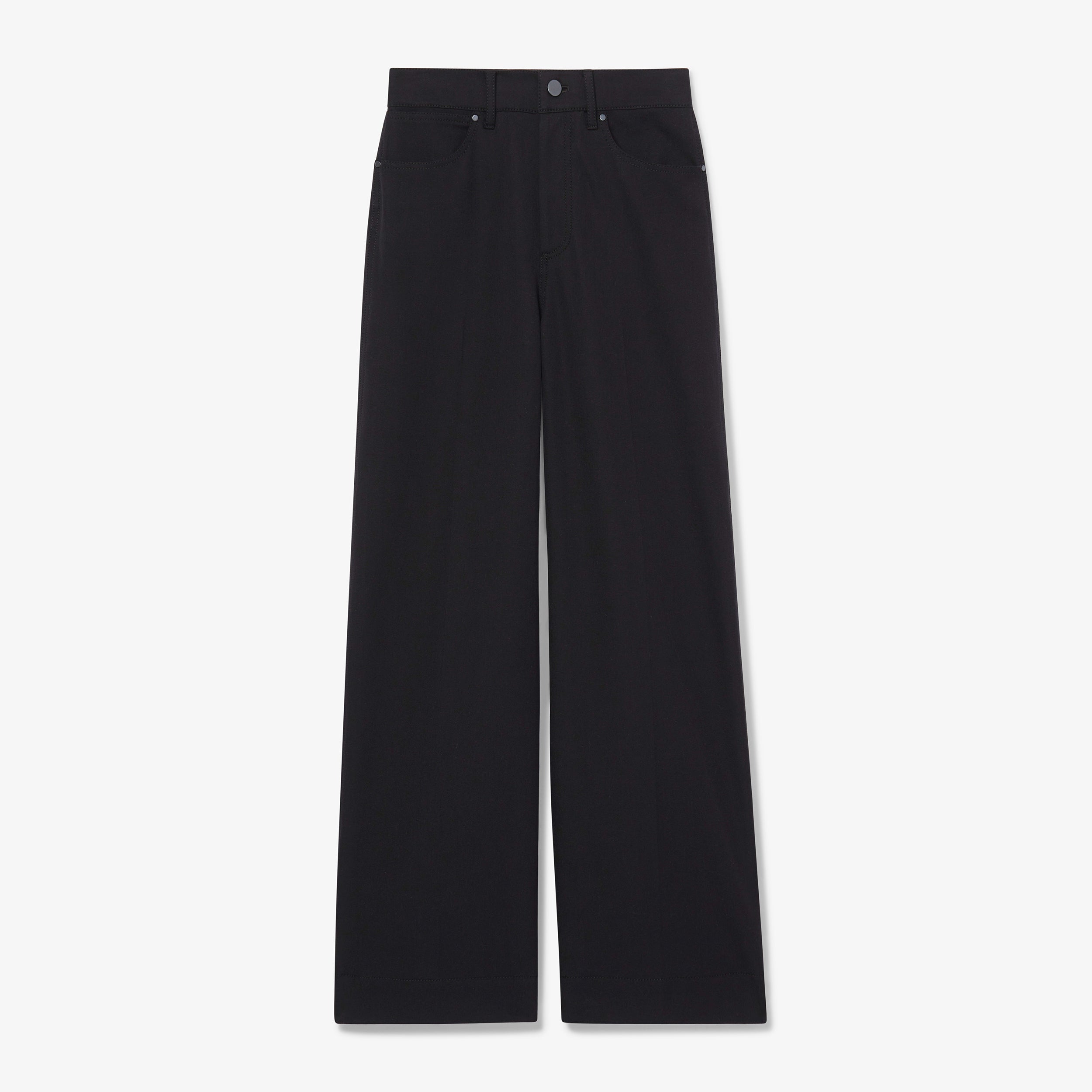 Milo Wide Leg Eco-Friendly Jeans for Women - Sustainable Black Denim Pants - Perfect for Casual Wear, Office Outfits & Street Style Fashion