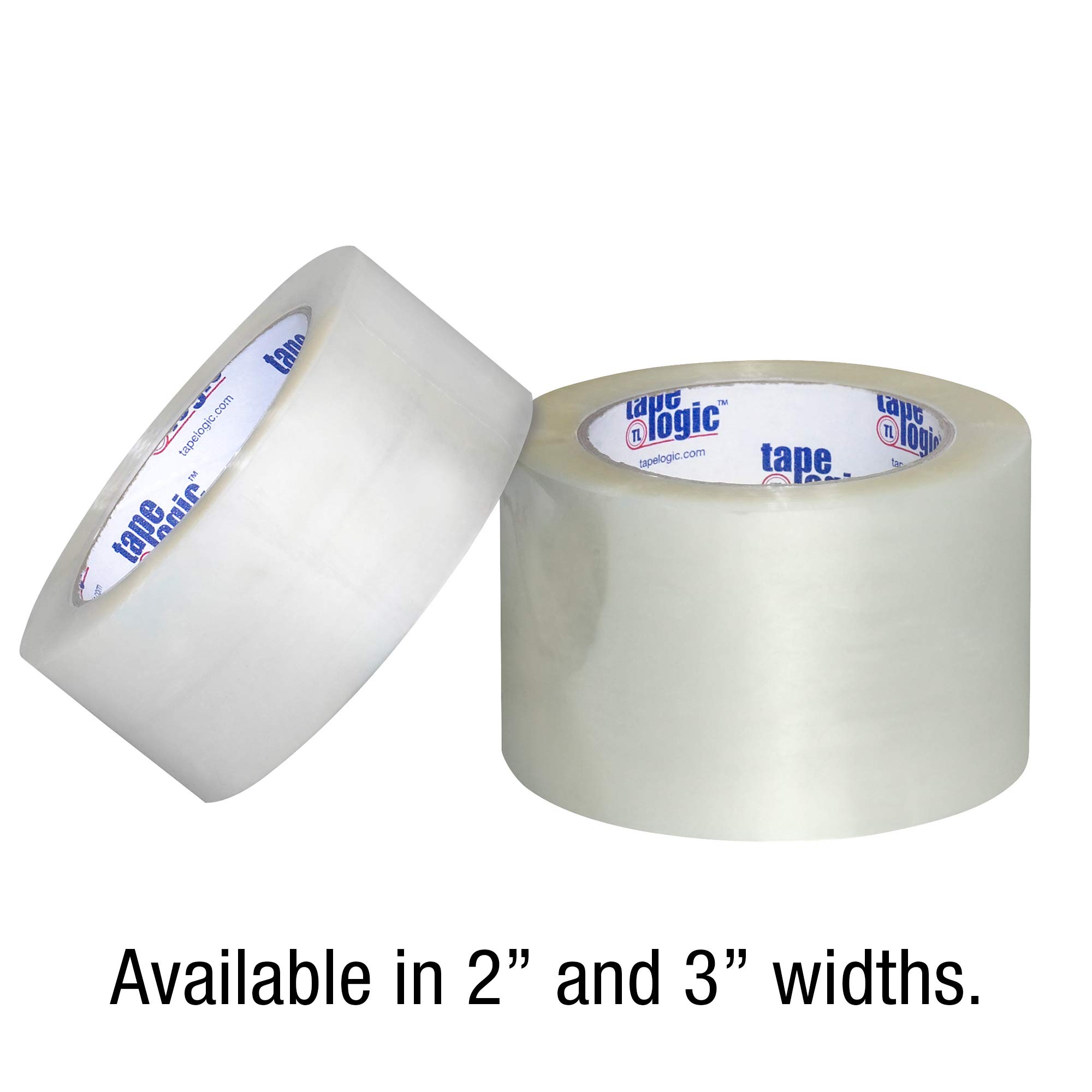 Tape Logic 2 Inch x 110 Yards Clear Cold Temperature Packing Tape, 1.7 Mil Thick, Pack of 36 Rolls - Heavy Duty Shipping, Moving & Packaging Tape for Boxes, Cartons & Storage in Freezer Environments