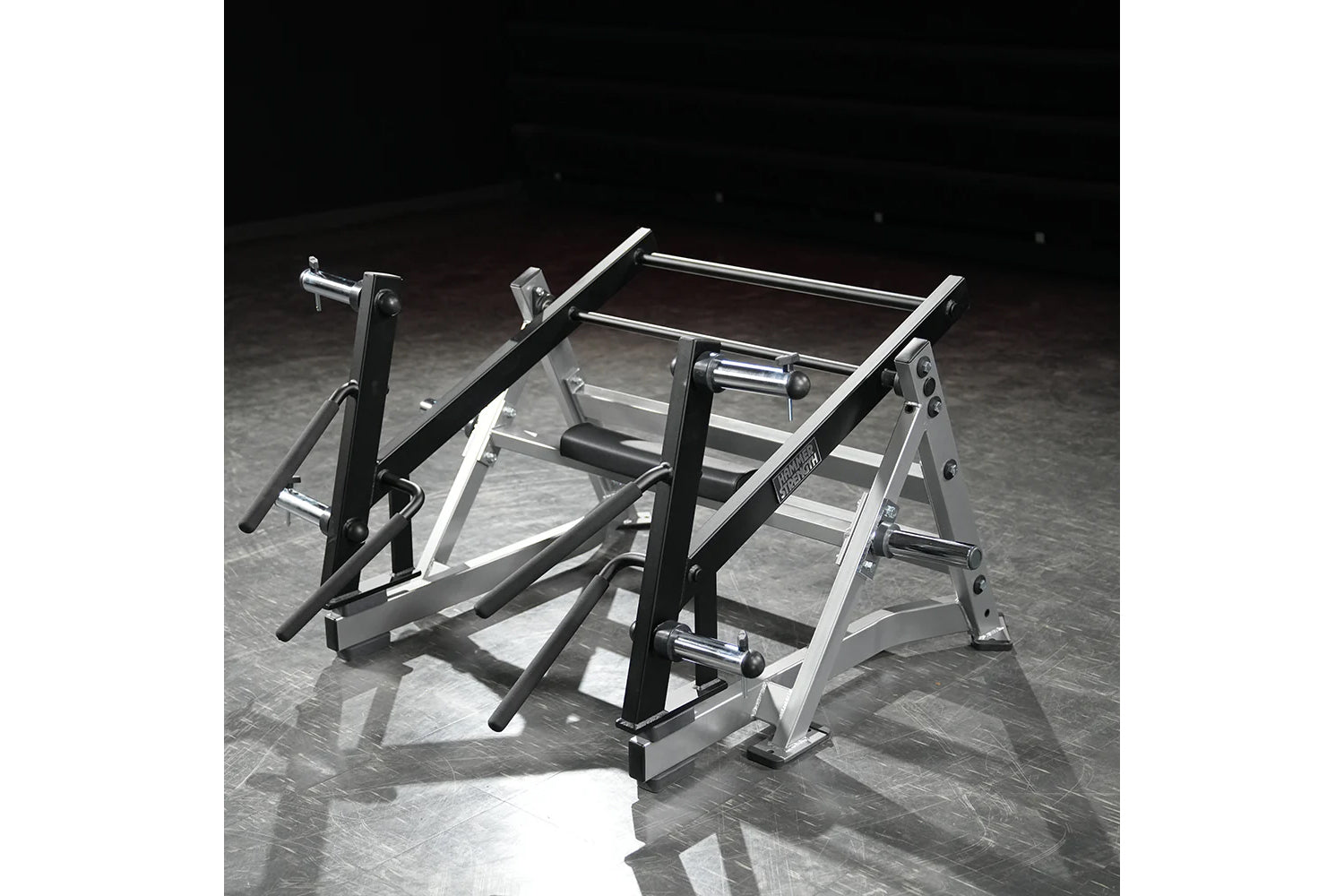 Hammer Strength Ground Base Multi Squat Machine - Professional Gym Equipment for Leg Workouts & Strength Training - Perfect for Home Gyms & Commercial Fitness Centers