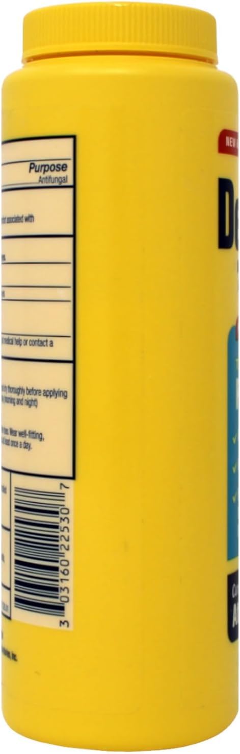 Desenex Antifungal Powder for Athlete's Foot & Jock Itch - 3 oz (Pack of 5) - Medicated Foot Powder for Odor Control & Fungal Treatment - Ideal for Gym, Sports & Daily Foot Care