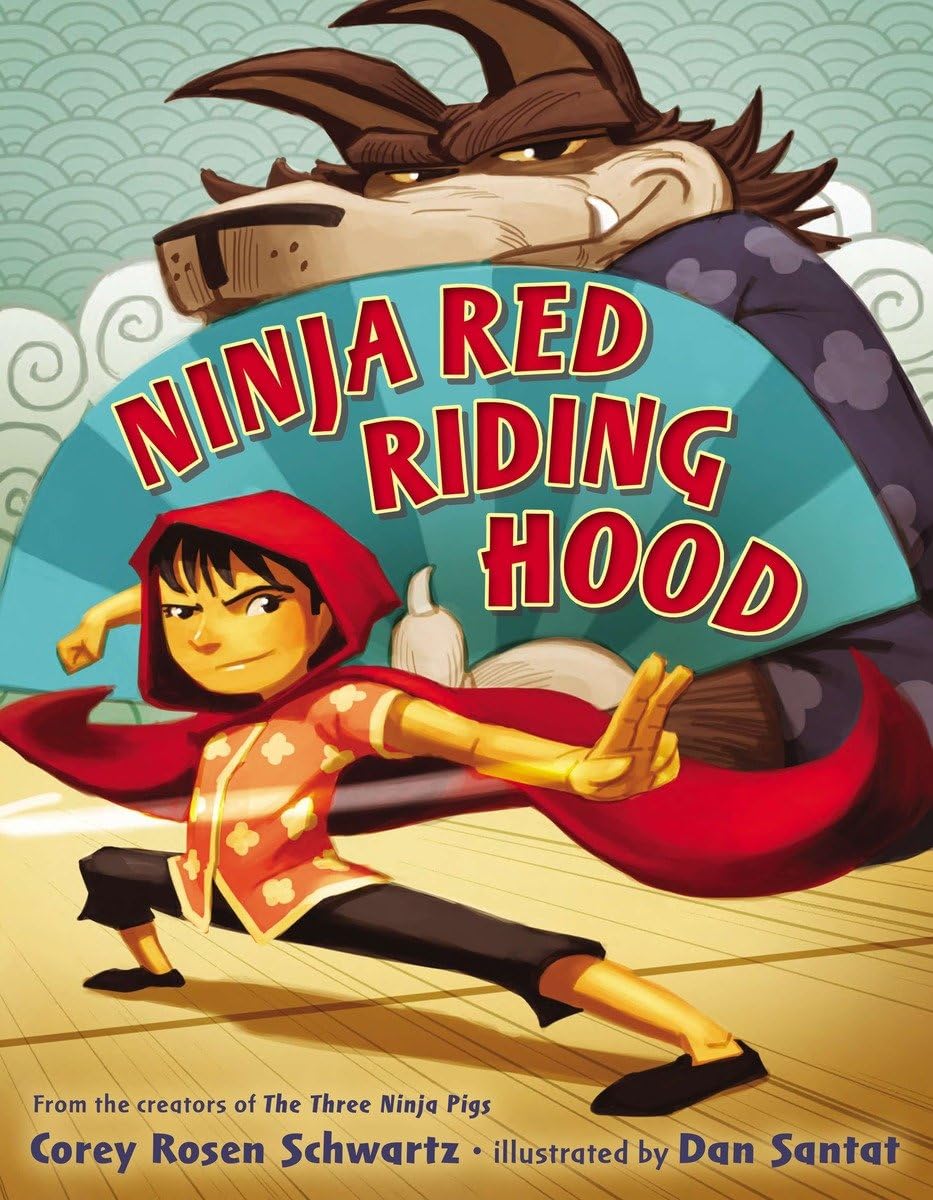 Ninja Red Riding Hood Costume for Kids - Halloween Dress Up, Cosplay & Role Play Outfit