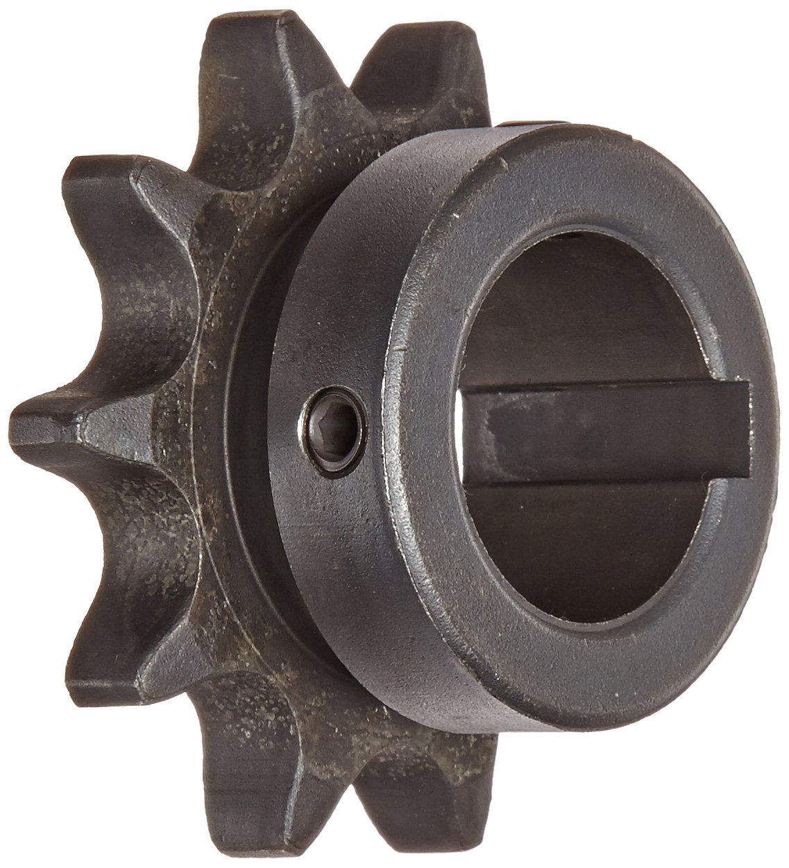 Martin Roller Chain Sprocket - Hardened Teeth, Bored-to-Size, Type B Hub, Single Strand, Size 50 (0.625