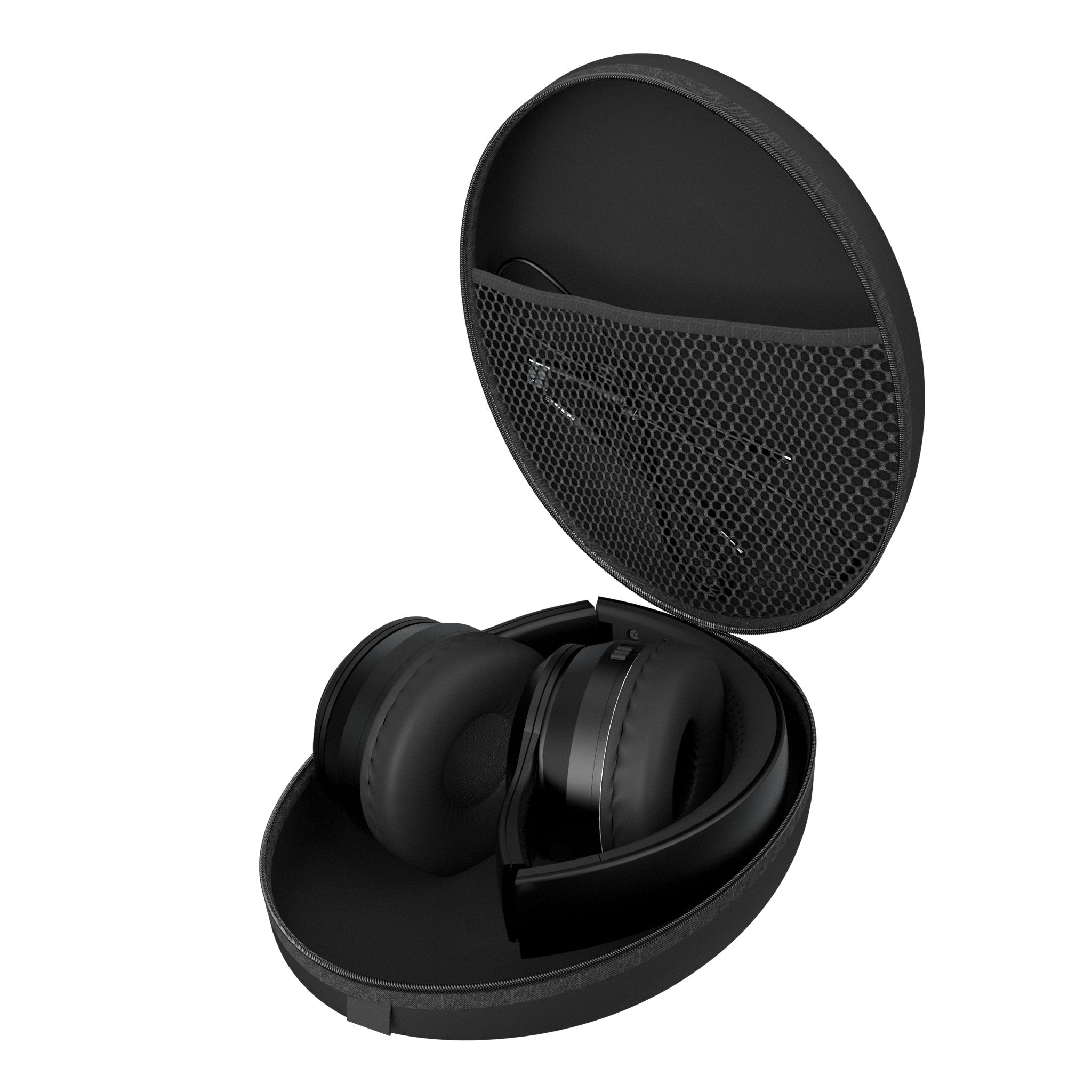 Anaheim Ducks NHL Wireless Bluetooth Over-Ear Headphones with Carrying Case - Perfect for Hockey Fans, Gaming & Travel