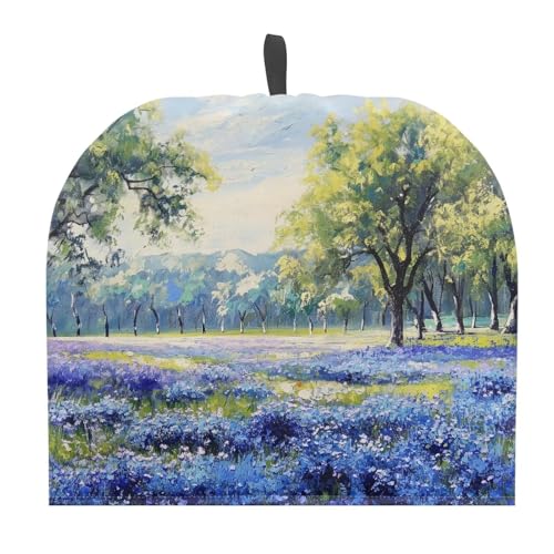 Blue Floral Field