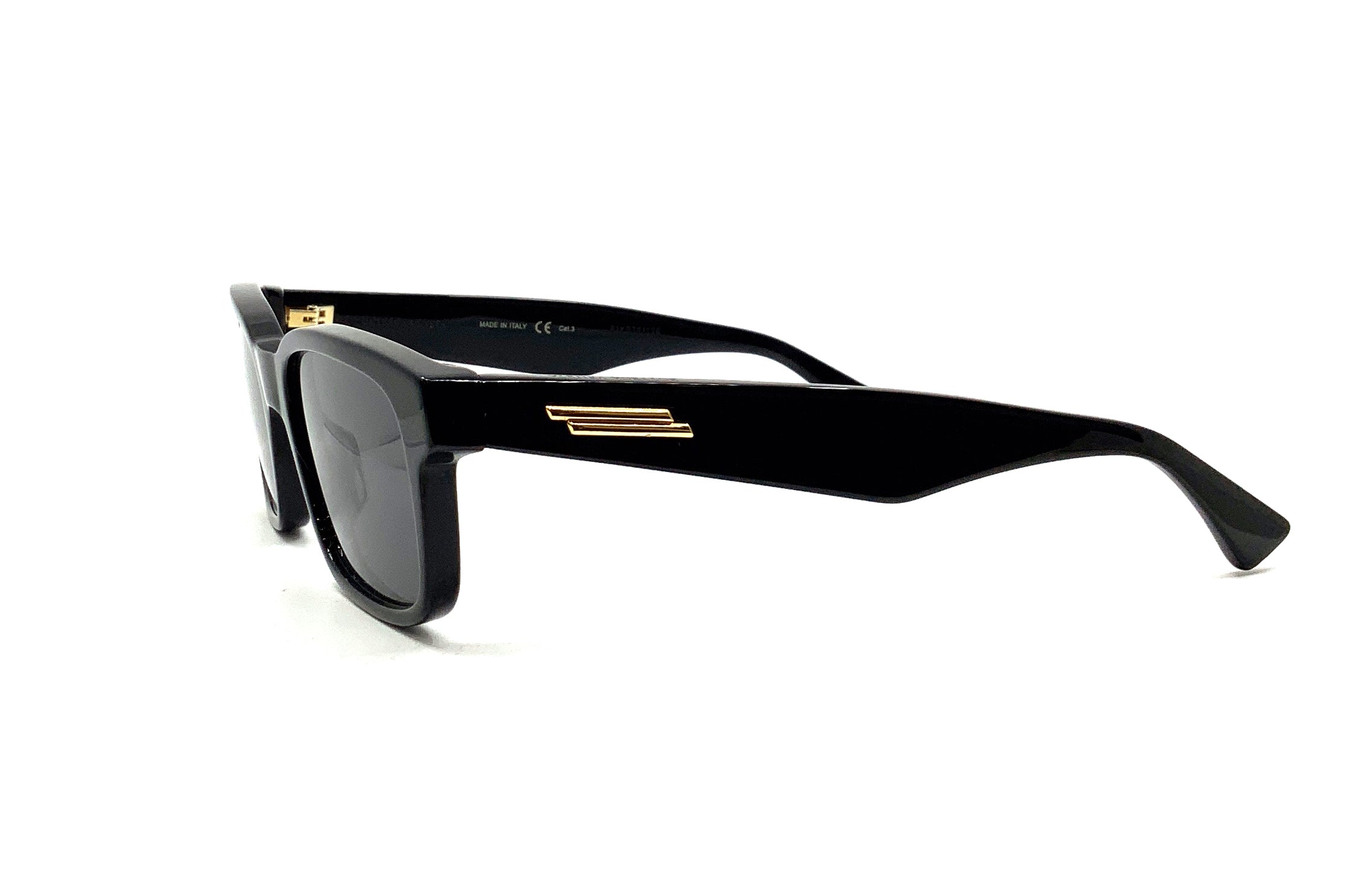 Bottega Veneta BV1146S (001) Sunglasses - Luxury Polarized UV Protection for Men & Women - Perfect for Outdoor Activities & Fashion Statements