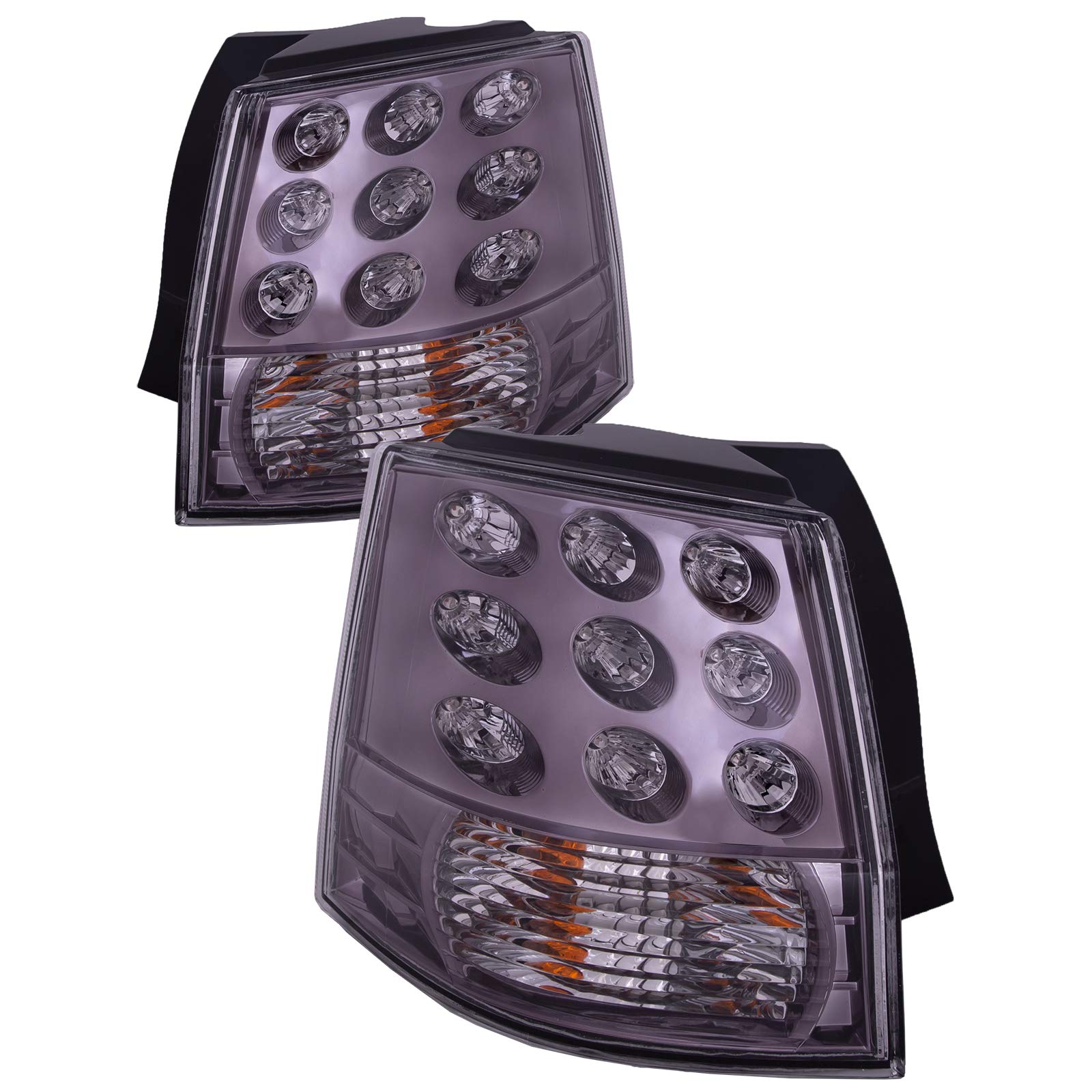HEADLIGHTSDEPOT LED Tail Lights Set - Left Driver & Right Passenger Pair - Compatible with Mitsubishi Outlander 2007-2013 Models - Enhance Visibility & Style for Night Driving & Car Customization