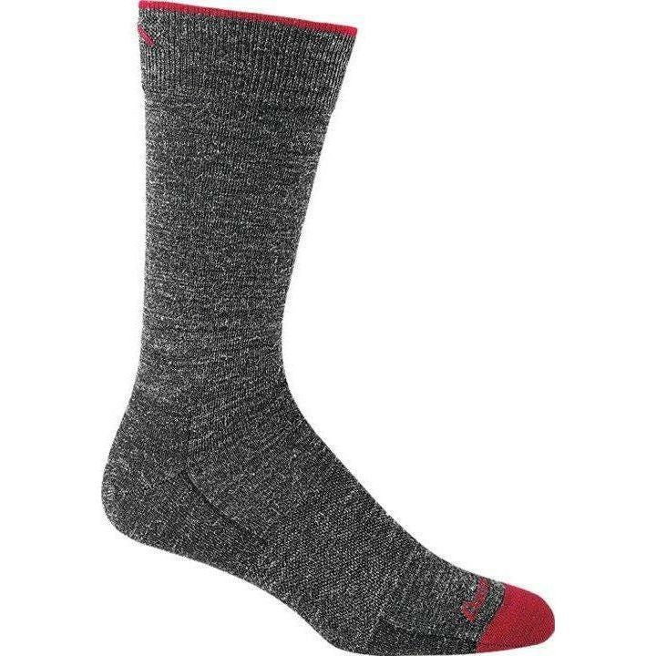 DARN TOUGH Solid Crew Lightweight Lifestyle Socks for Men - Comfortable Hiking, Running & Everyday Wear