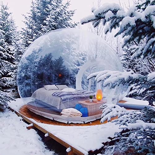 10ft Translucent Inflatable Tent + 6.6ft White Tunnel