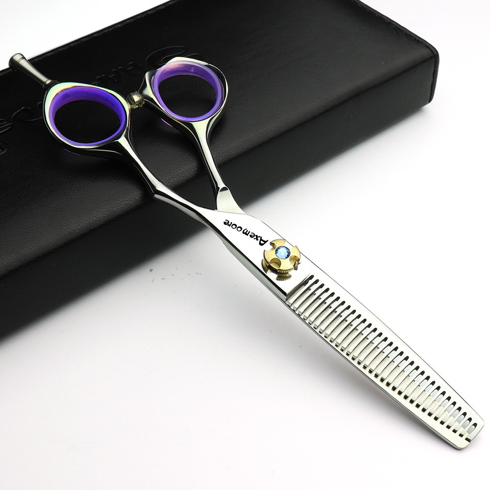 Professional Hair Cutting Scissors - Stainless Steel Salon Shears for Precision Haircuts & Styling - Perfect for Barbers, Hairstylists & Home Use