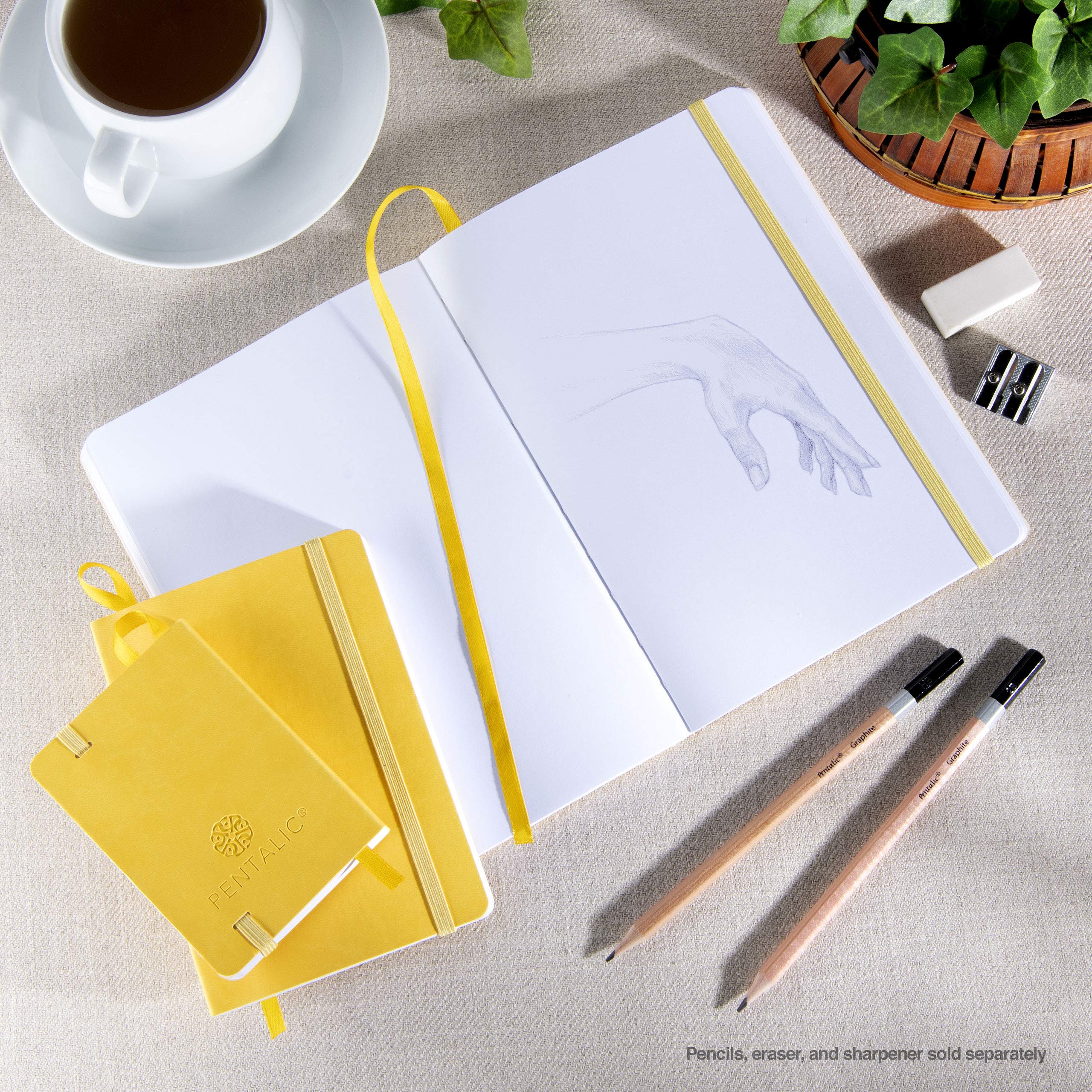 Pentalic Art Traveler Pocket Journal Sketch Book - 6