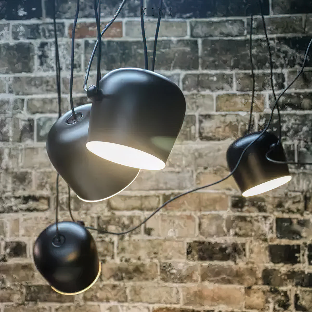 Modern Minimalist Aim Pendant Lamp - Adjustable Hanging Light Fixture for Kitchen Island, Dining Room, Bedroom & Living Room Decor