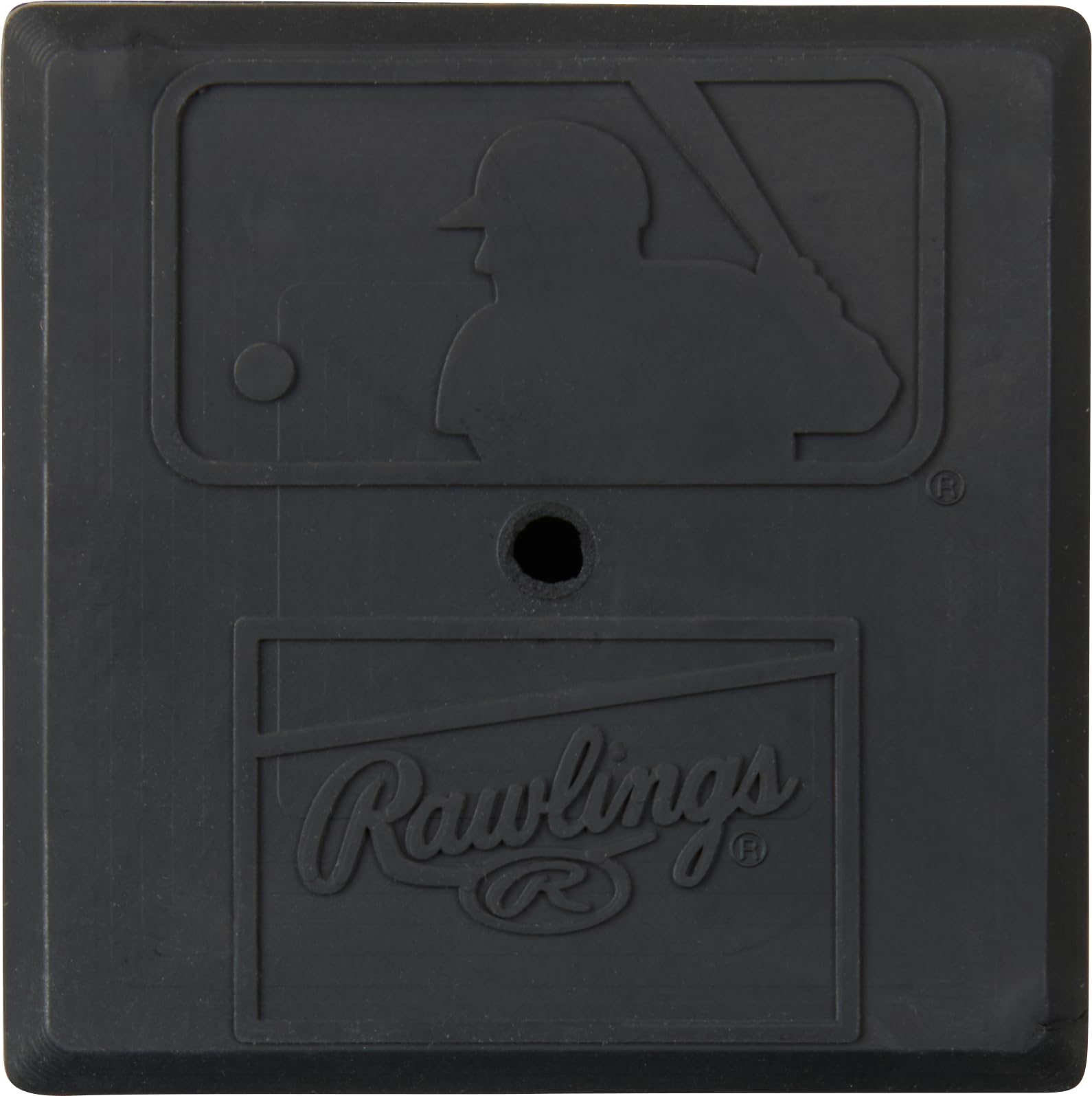 Rawlings Heavy Duty Rubber Square Anchor Plug for Baseball & Softball Bases - Set of 3 | Secure Field Equipment for Practice & Games