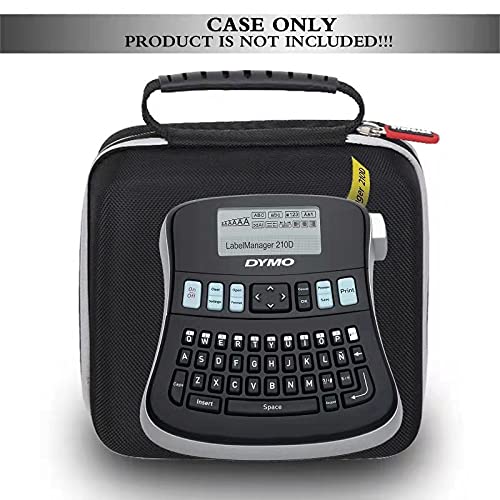 Hard EVA Protective Carrying Case for DYMO LabelManager 210D Desktop Label Maker | Durable Storage Organizer for Office, Home & Travel | Perfect for Labeling, Crafts & Organization