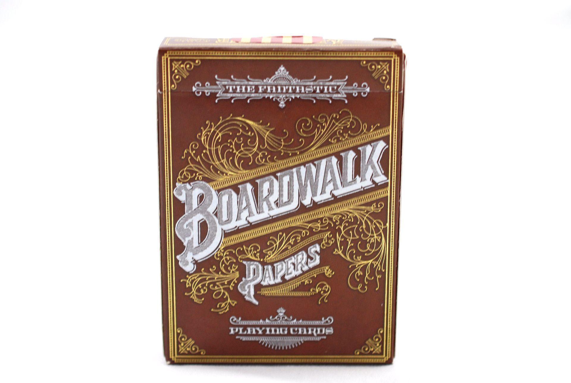 Boardwalk Papers Playing Cards - Premium Quality Poker Cards for Magic Tricks, Card Games, and Collectors - Perfect for Poker Nights, Casino Parties, and Family Game Evenings