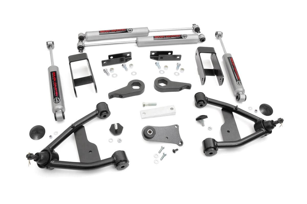 2.5 Inch Lift Kit for Chevy/GMC Blazer, S15 Jimmy & Sonoma 4WD | Heavy Duty Suspension Upgrade | Part #24230 | Perfect for Off-Roading & Truck Customization