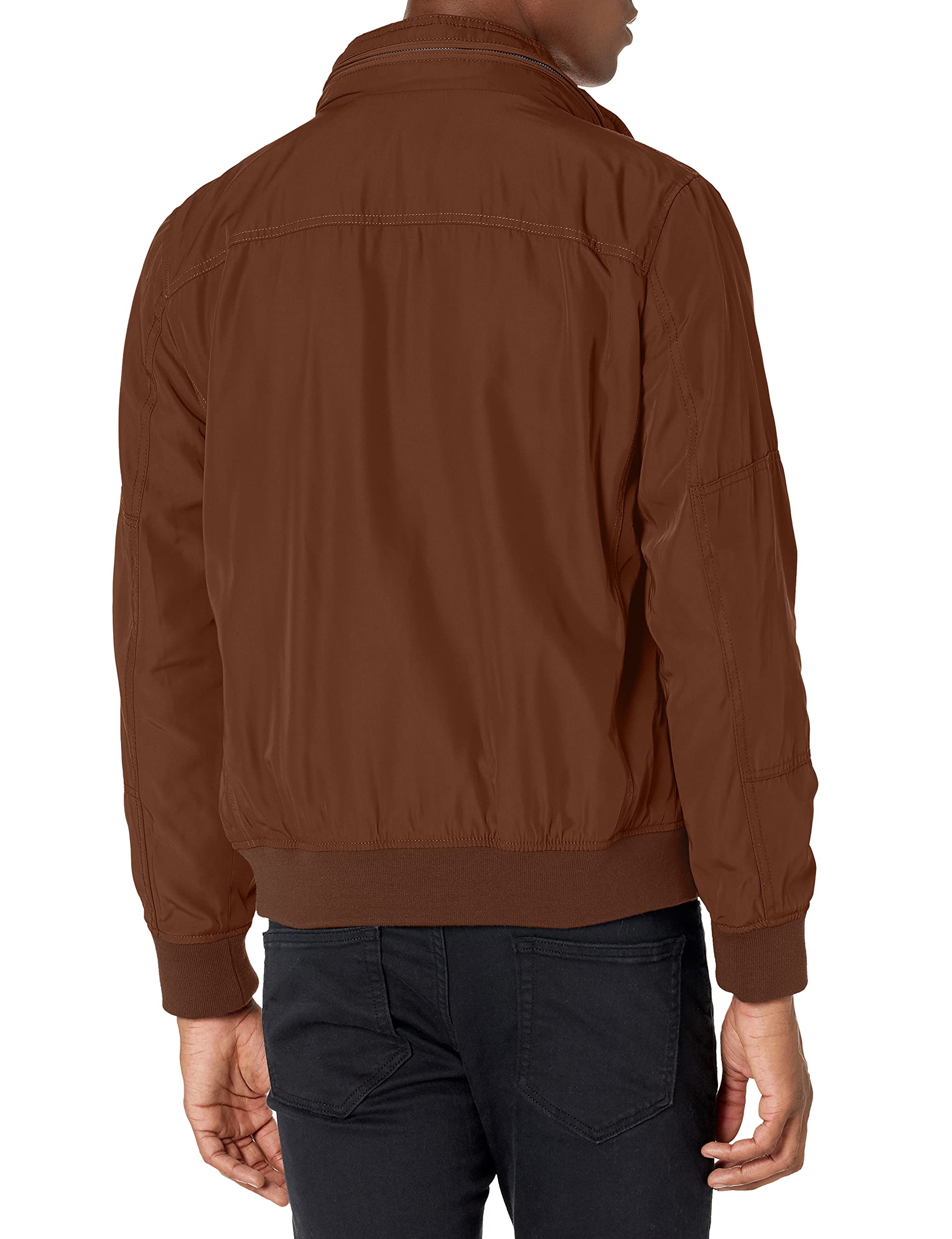Tommy Hilfiger Men's Water Resistant Performance Bomber Jacket - Lightweight Windproof Outerwear for Casual & Travel (Standard & Big & Tall Sizes) | Perfect for Outdoor Activities & Everyday Wear